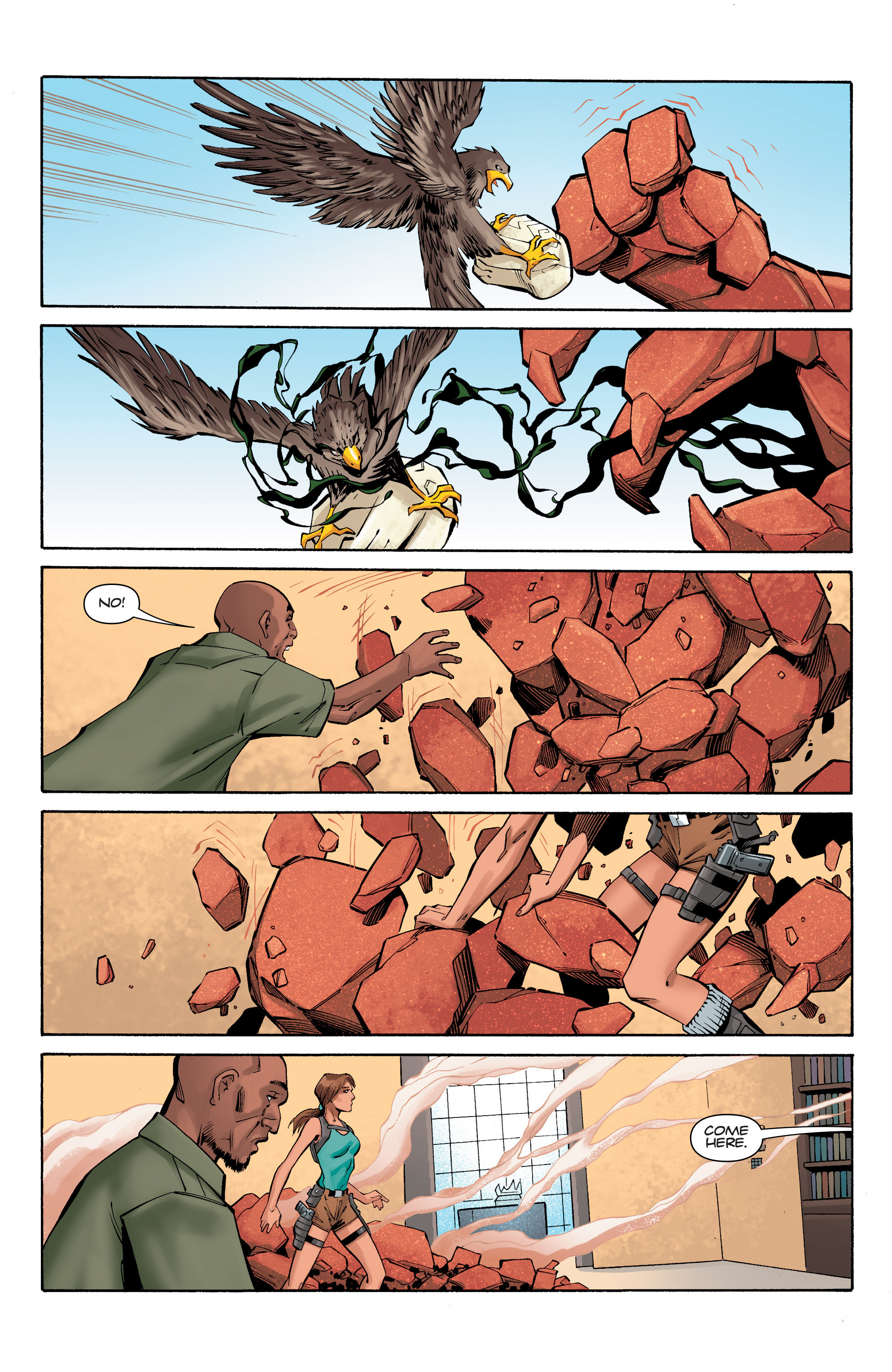Read online Lara Croft and the Frozen Omen comic -  Issue #3 - 22