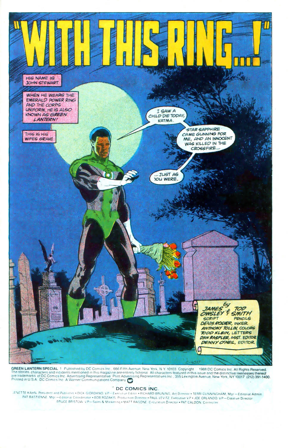 Read online Green Lantern (1960) comic -  Issue # _Special 1 - 2