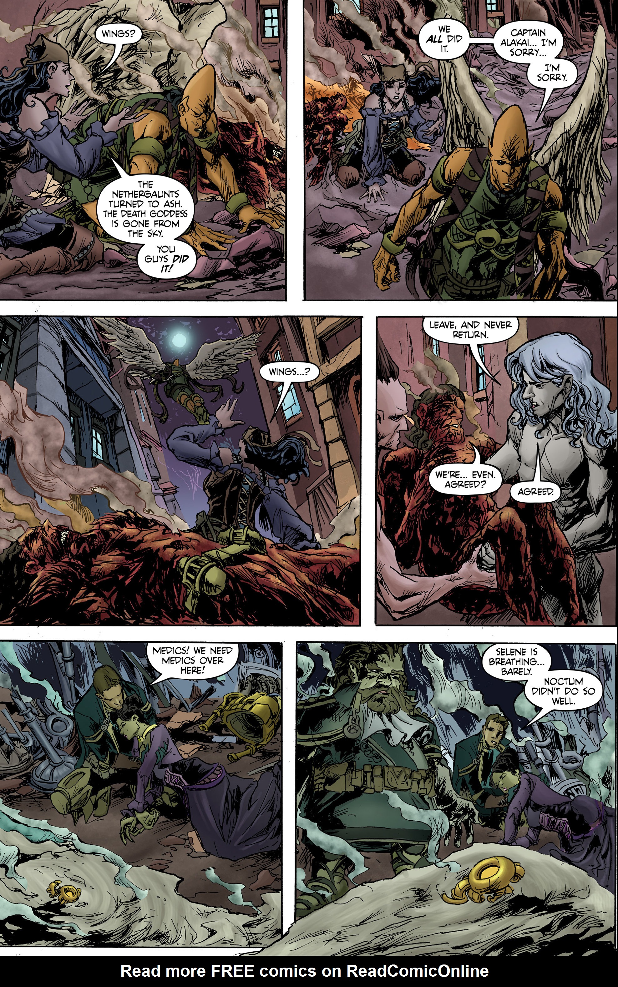 Read online Raven Nevermore comic -  Issue #9 - 32