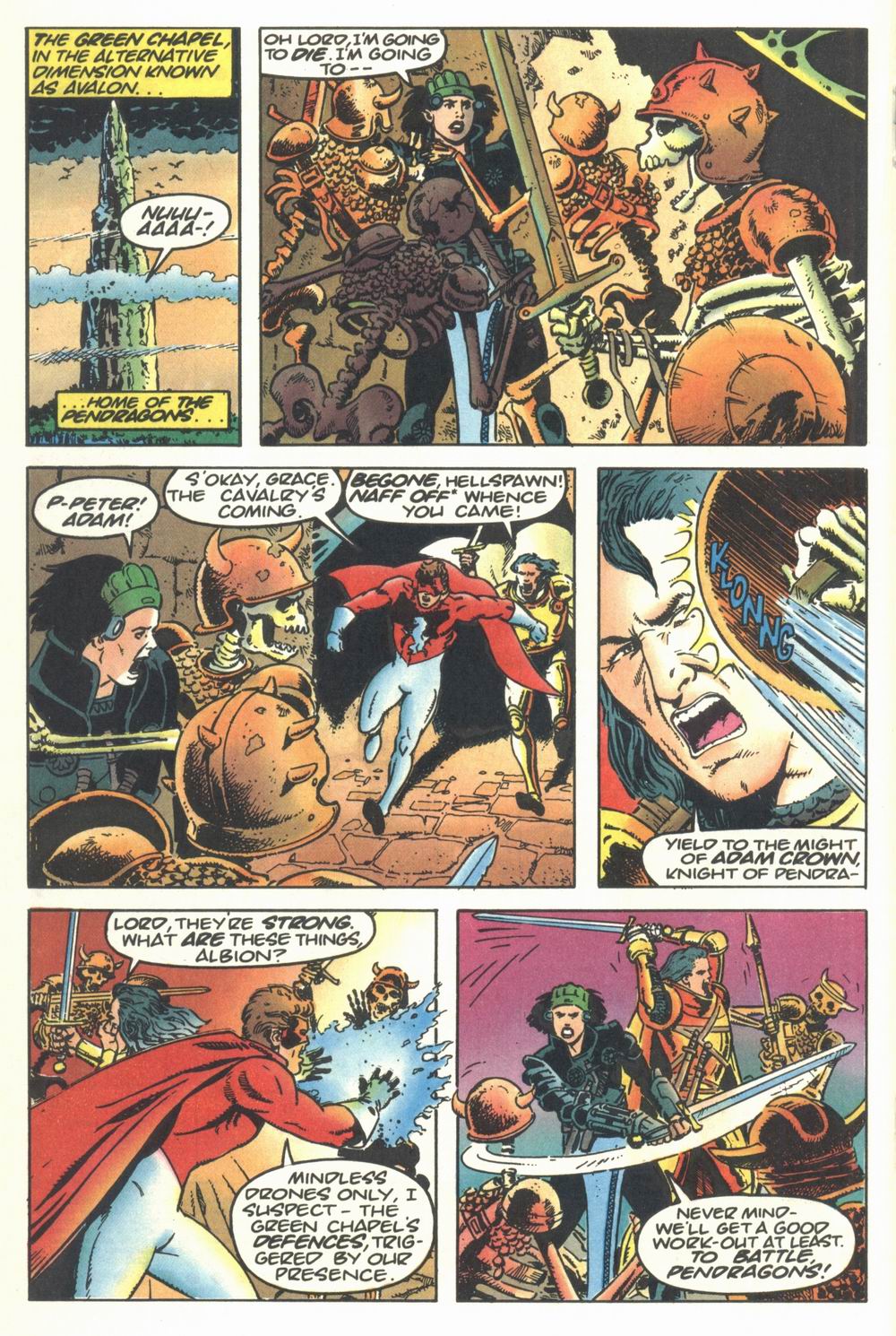 Read online Knights of Pendragon comic -  Issue #1 - 13
