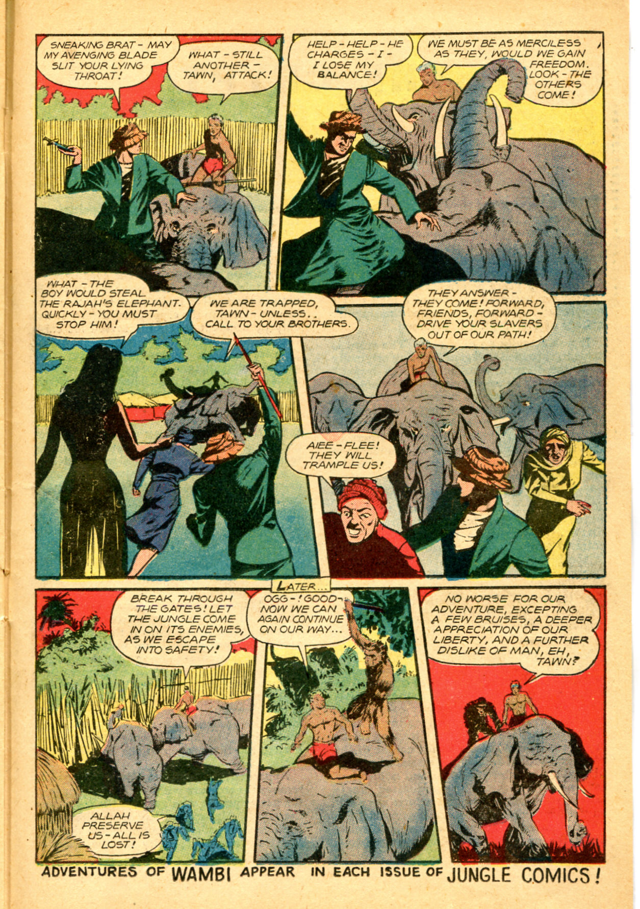 Read online Jungle Comics comic -  Issue #93 - 33