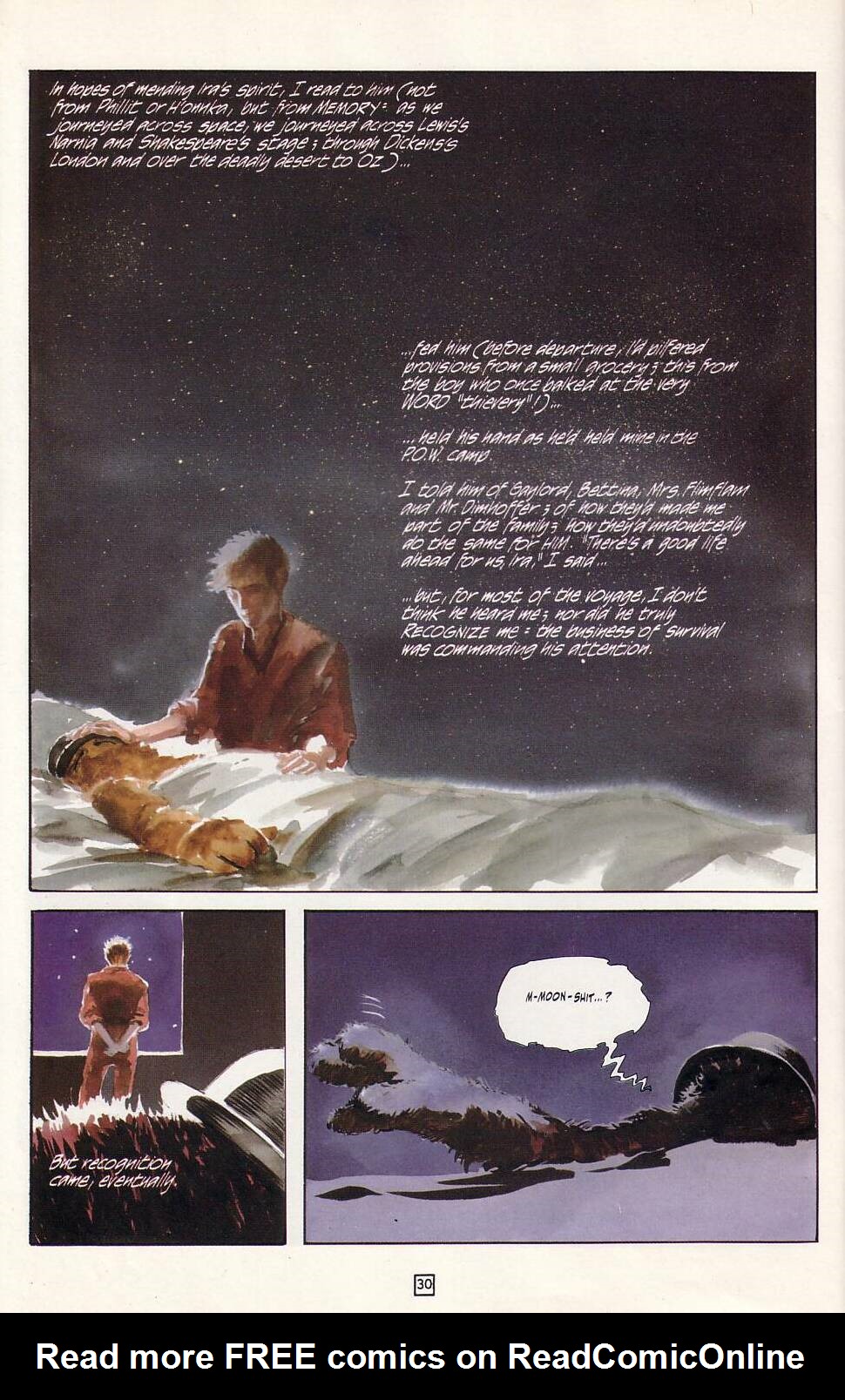 Read online Moonshadow comic -  Issue #9 - 32