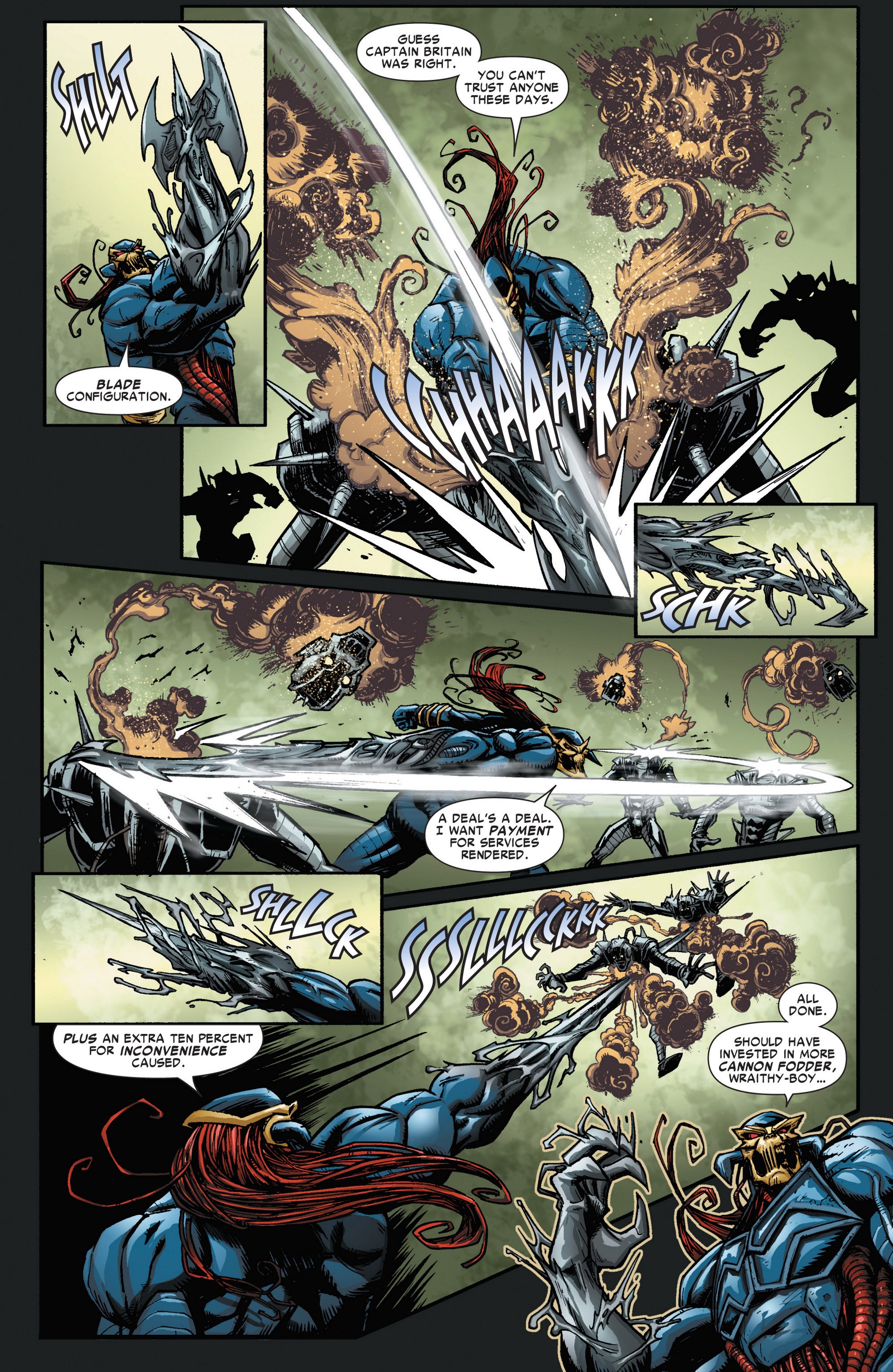 Read online Revolutionary War: Death's Head II comic -  Issue # Full - 5