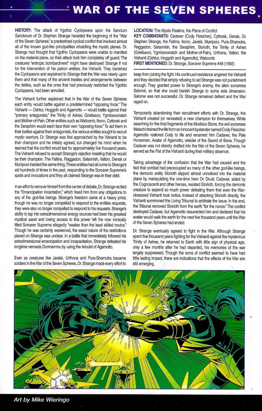 Official Handbook of the Marvel Universe: Mystic Arcana - The Book of Marvel Magic issue Full - Page 59
