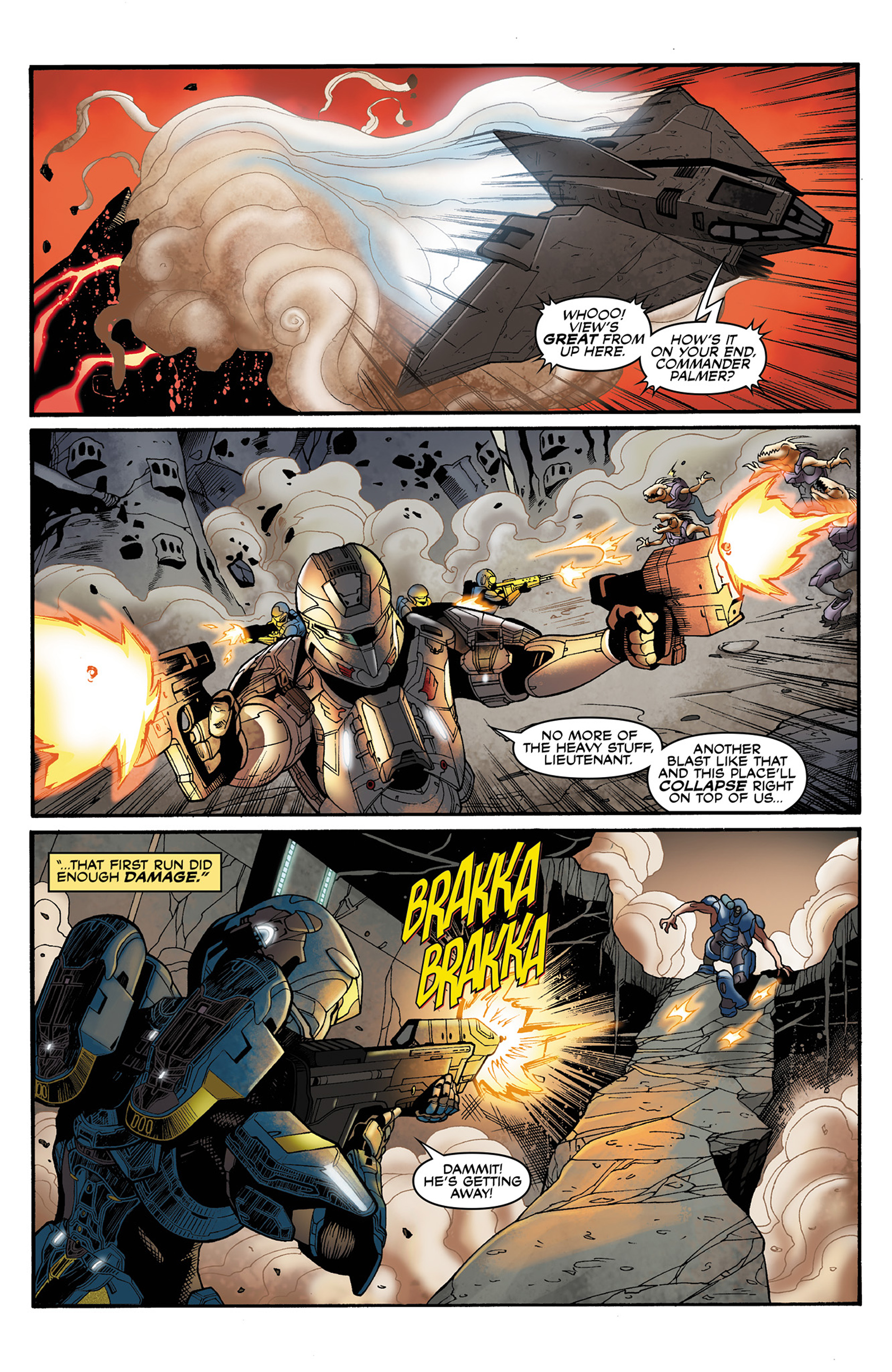 Read online Halo: Escalation comic -  Issue #12 - 16