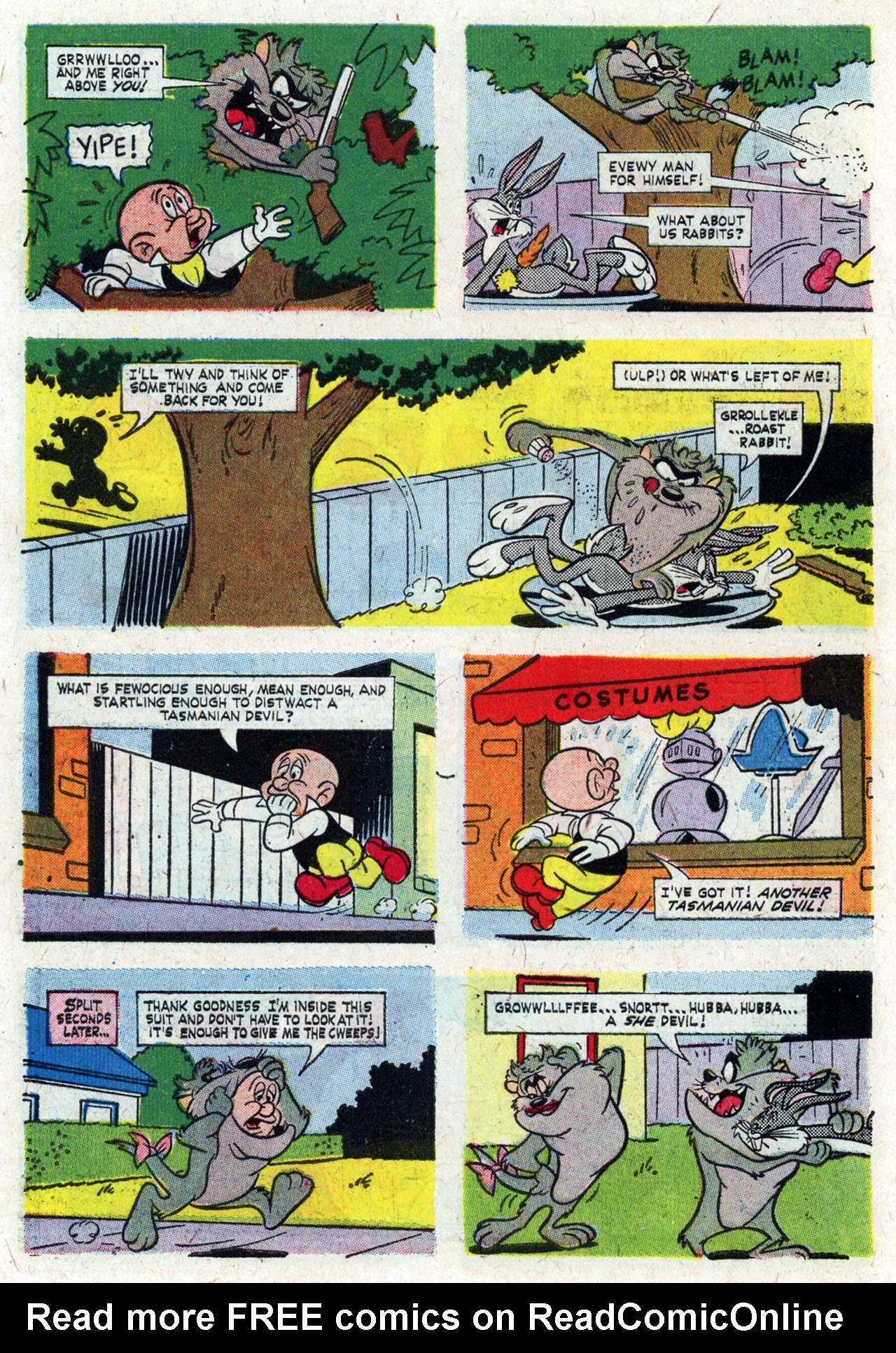 Read online Tasmanian Devil and His Tasty Friends comic -  Issue # Full - 10