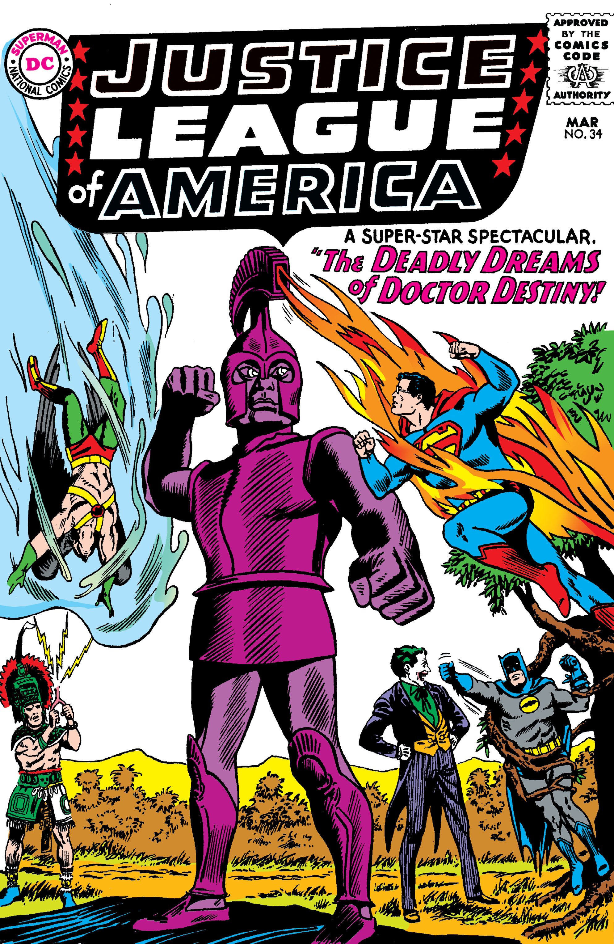 Read online Justice League of America (1960) comic -  Issue #34 - 1