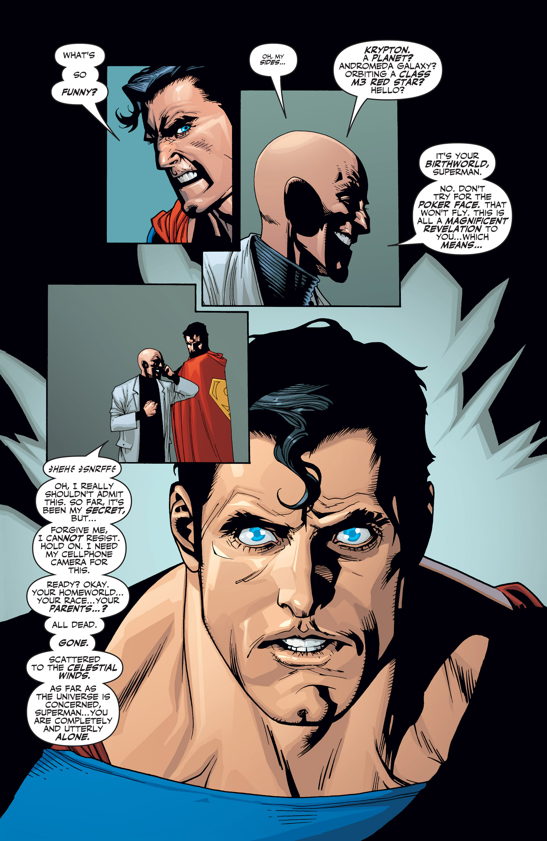 Read online Superman: Birthright (2003) comic -  Issue #9 - 17