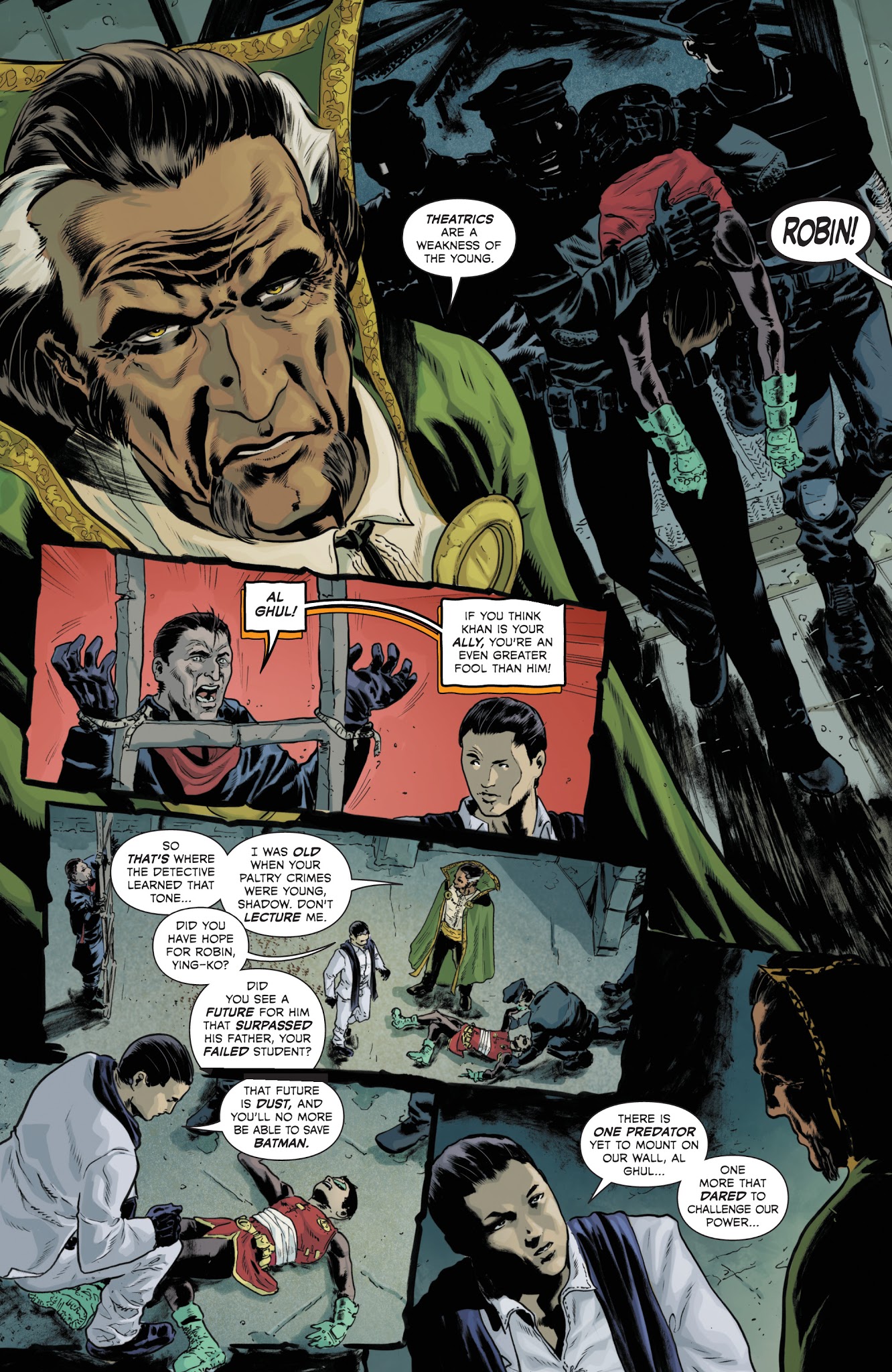 Read online The Shadow/Batman comic -  Issue #5 - 19