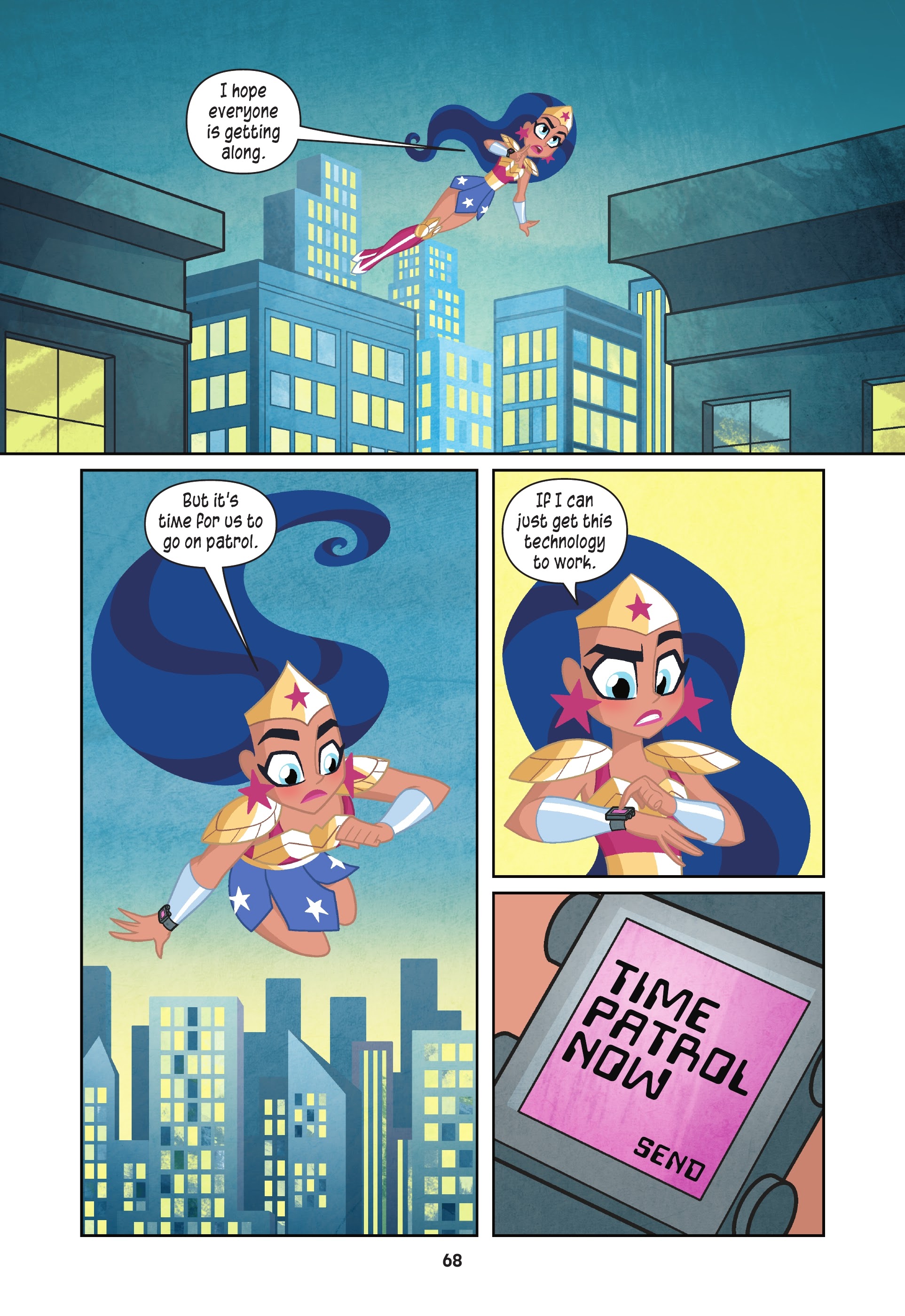 Read online Teen Titans Go!/DC Super Hero Girls: Exchange Students comic -  Issue # TPB (Part 1) - 67