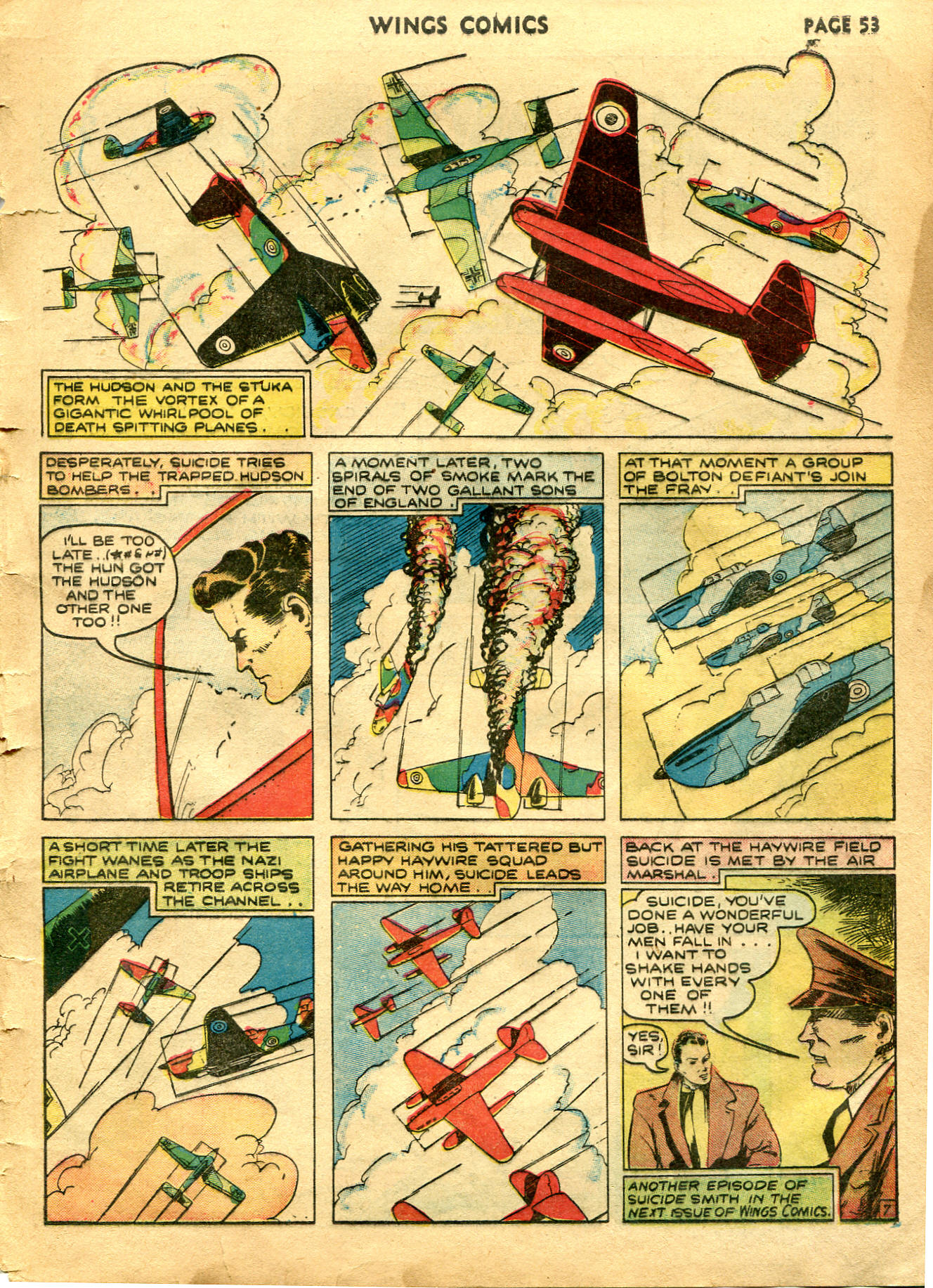 Read online Wings Comics comic -  Issue #5 - 55