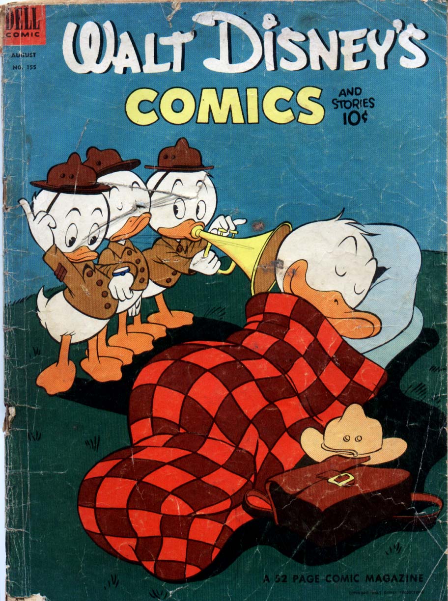 Read online Walt Disney's Comics and Stories comic -  Issue #155 - 1