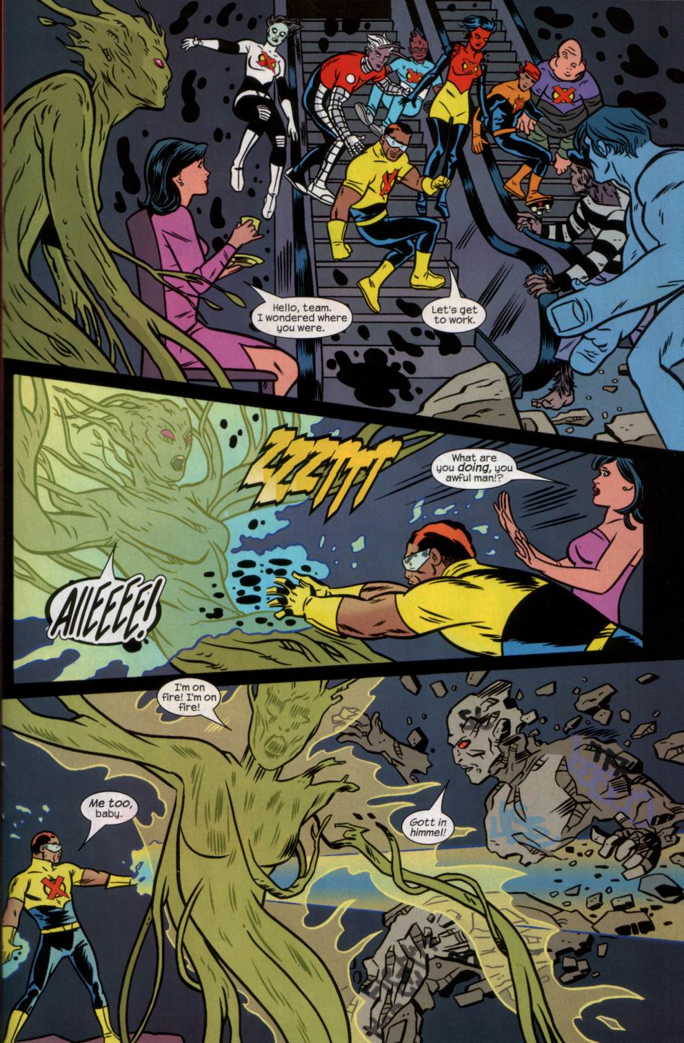 Read online X-Statix comic -  Issue #14 - 15