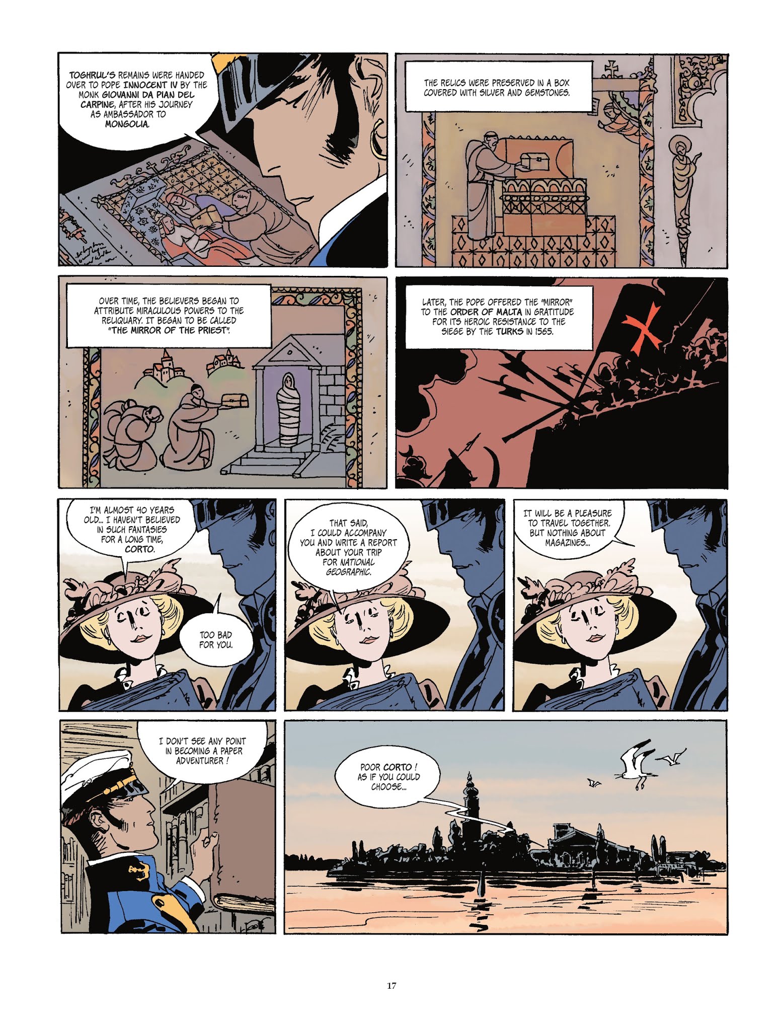 Read online Corto Maltese [GER] comic -  Issue #16 - 17
