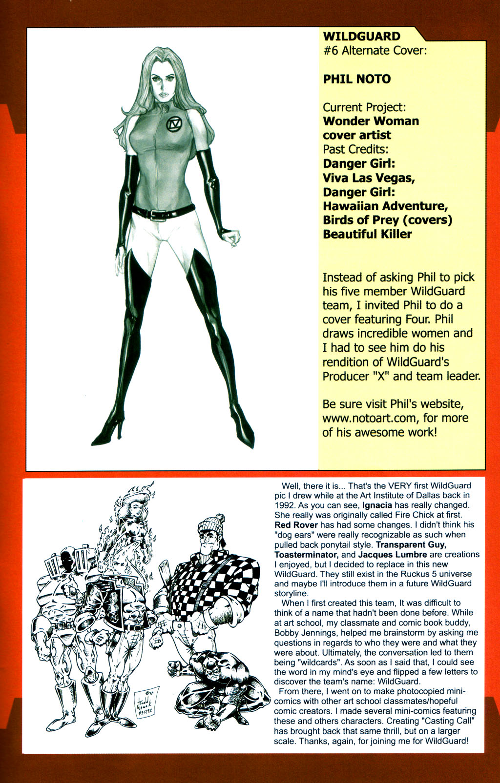 Read online Wildguard: Casting Call comic -  Issue #6 - 31