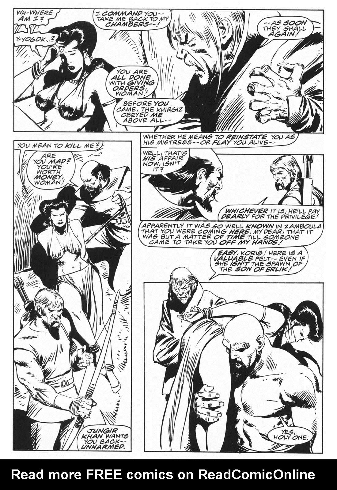 Read online The Savage Sword Of Conan comic -  Issue #235 - 22