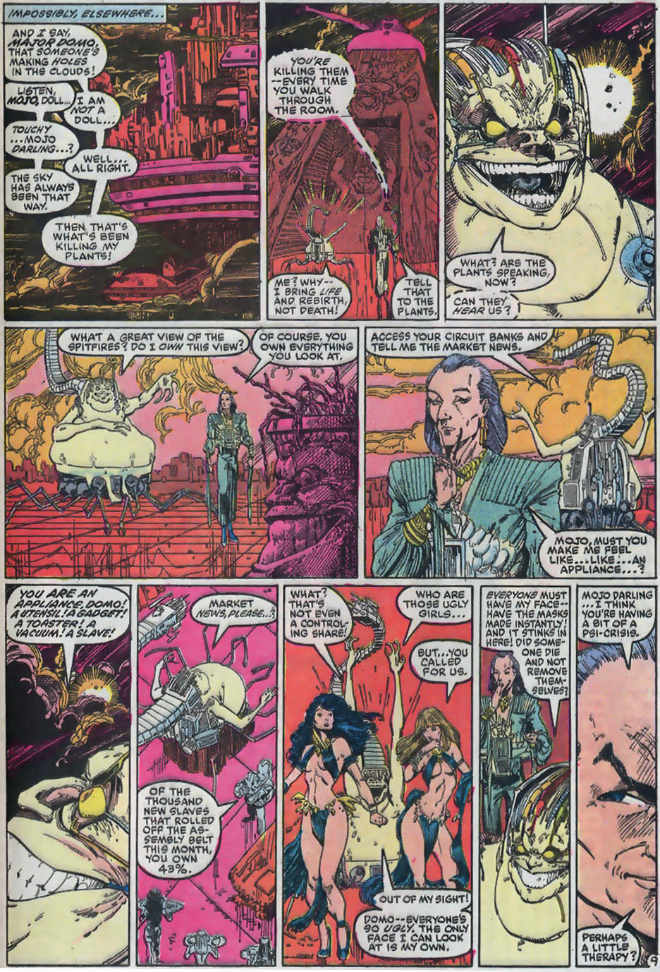 Read online Longshot (1985) comic -  Issue #4 - 10