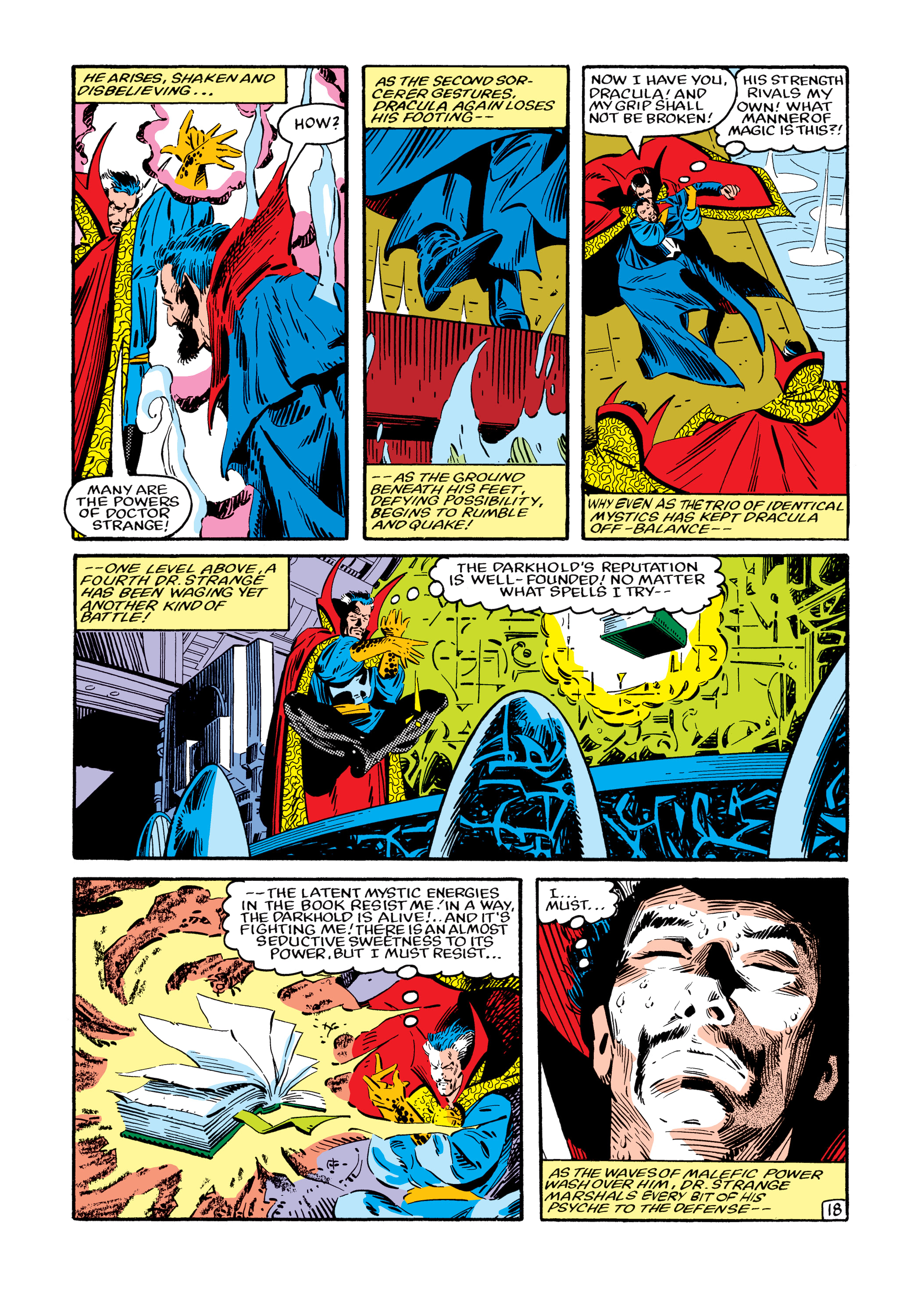 Read online Marvel Masterworks: Doctor Strange comic -  Issue # TPB 10 (Part 1) - 71