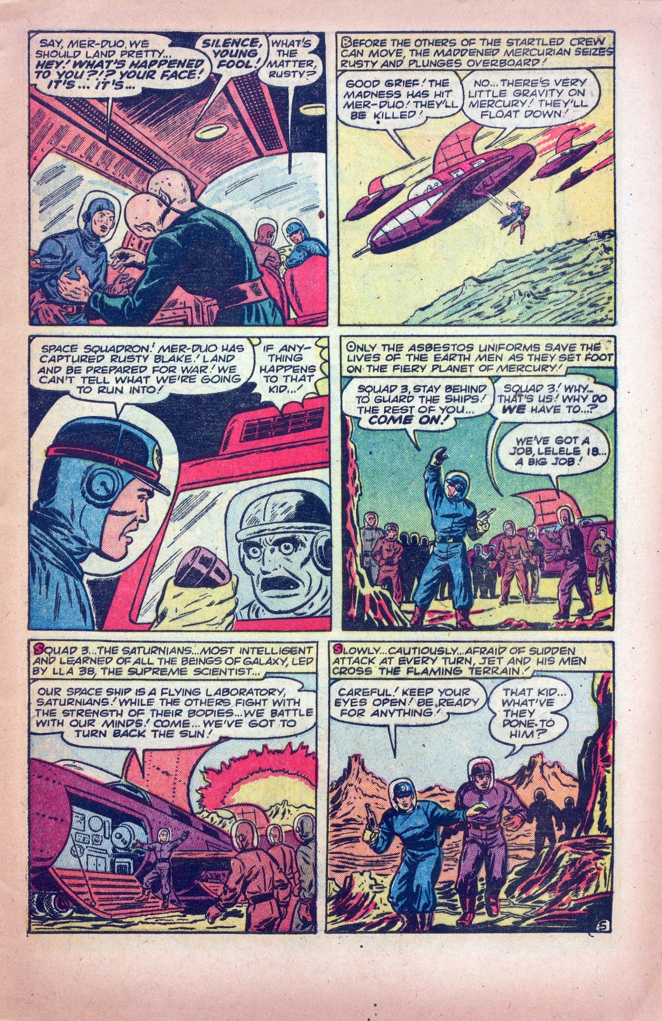 Read online Space Squadron comic -  Issue #3 - 7