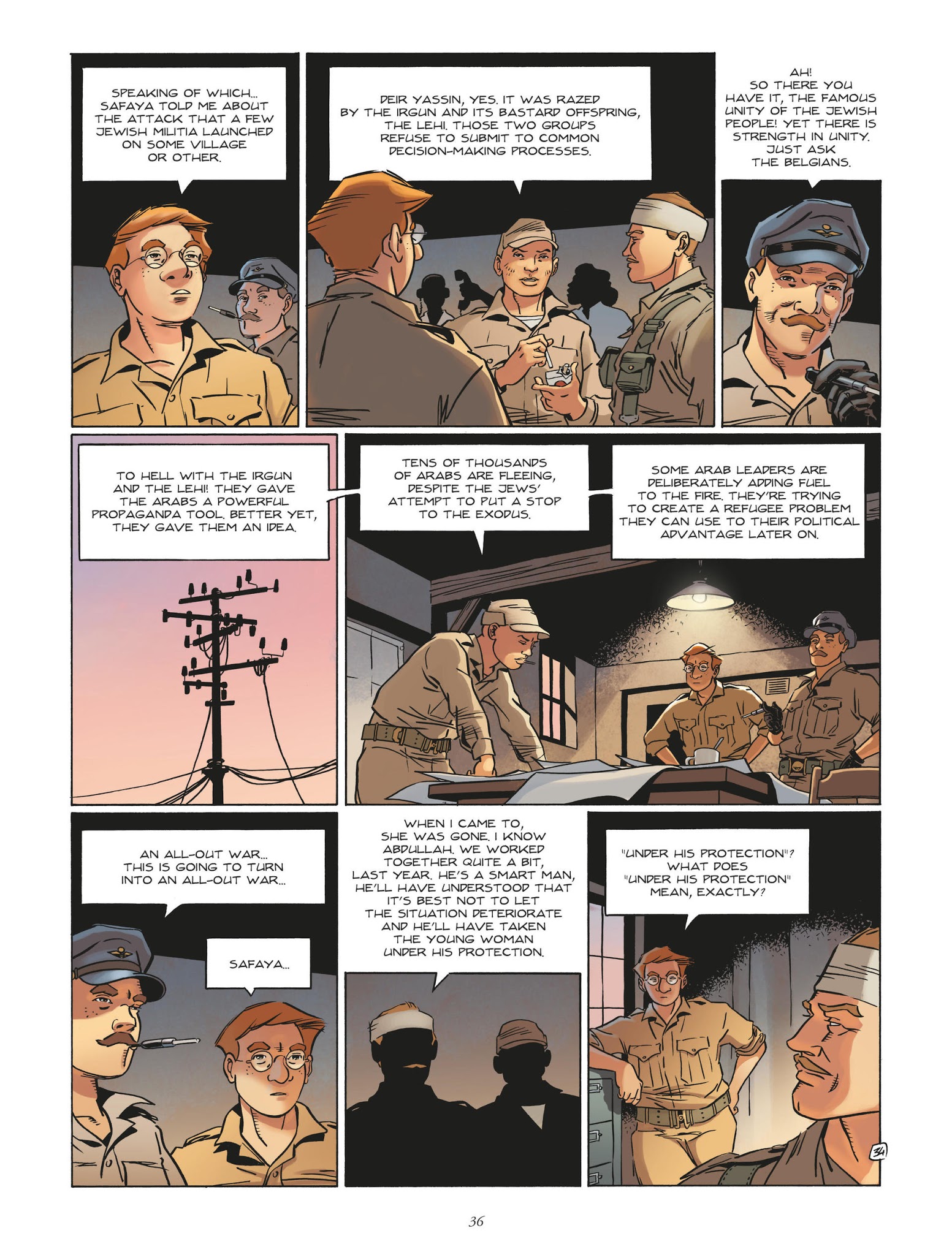 Read online The Jewish Brigade comic -  Issue #3 - 36