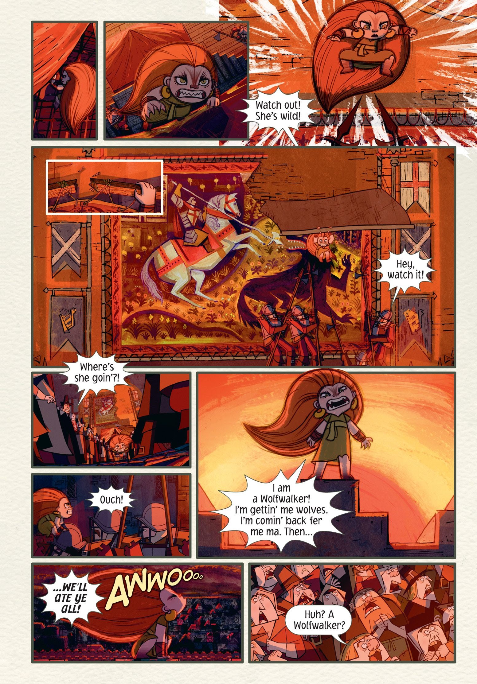 Read online Wolfwalkers: The Graphic Novel comic -  Issue # TPB (Part 3) - 4