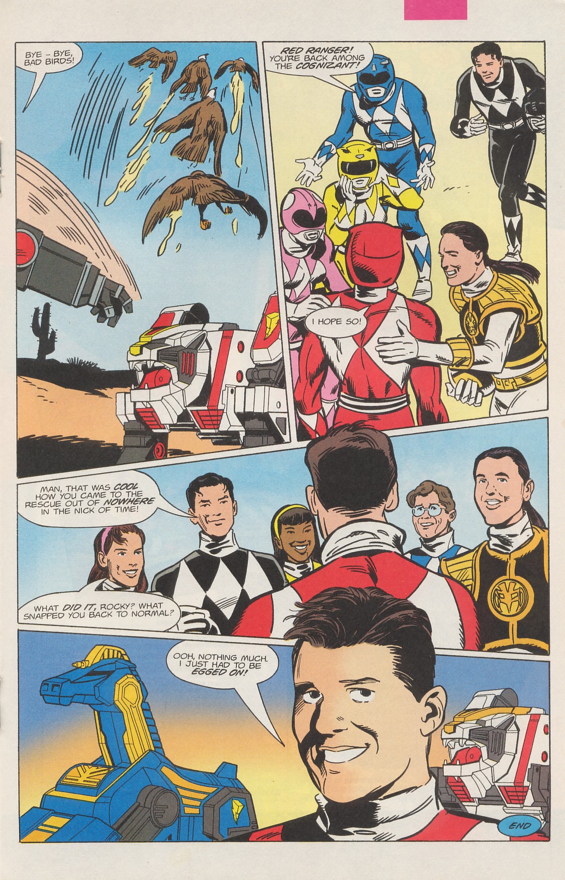 Read online Saban's Mighty Morphin Power Rangers (1995) comic -  Issue #4 - 19