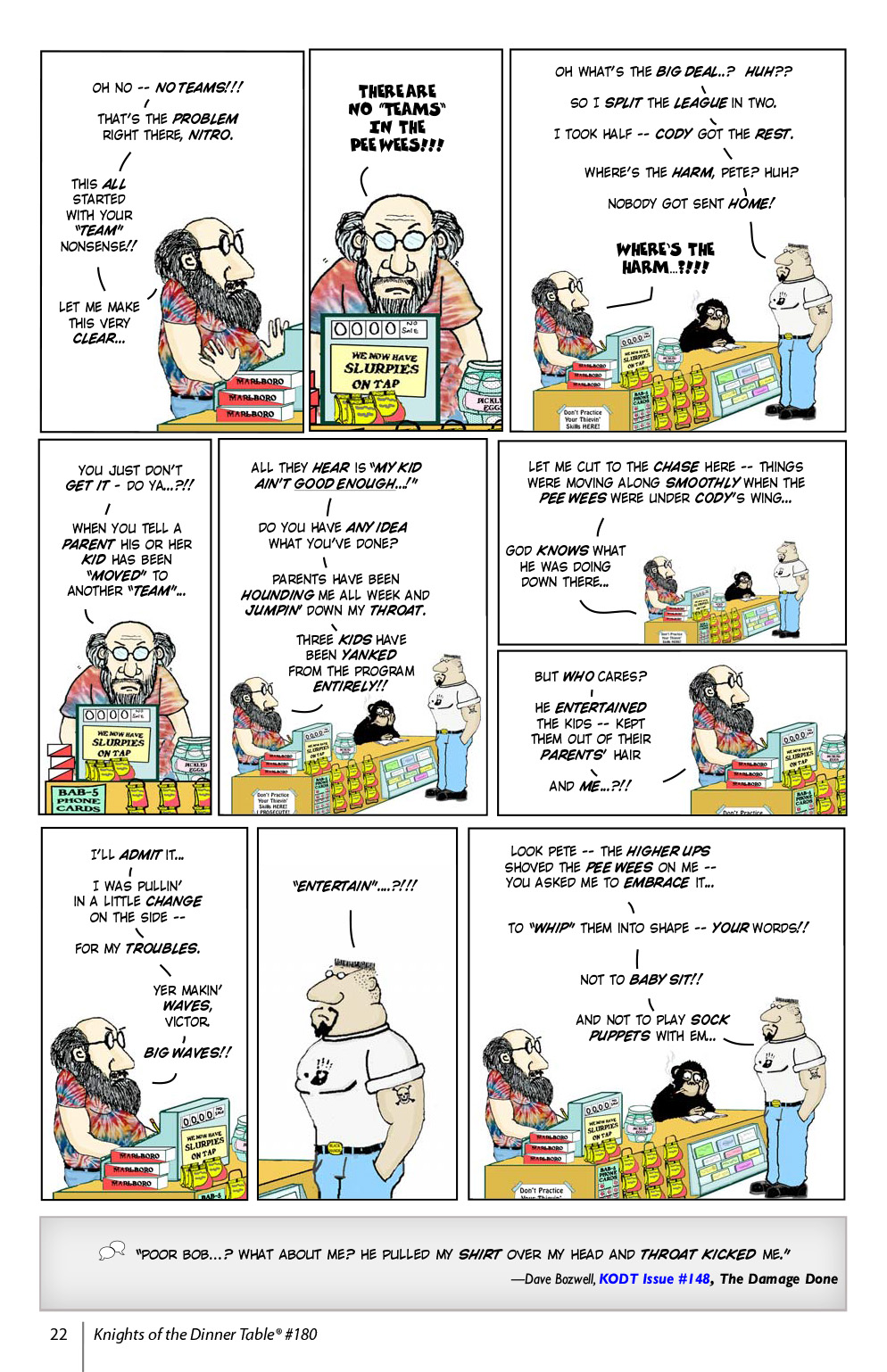 Read online Knights of the Dinner Table comic -  Issue #180 - 24