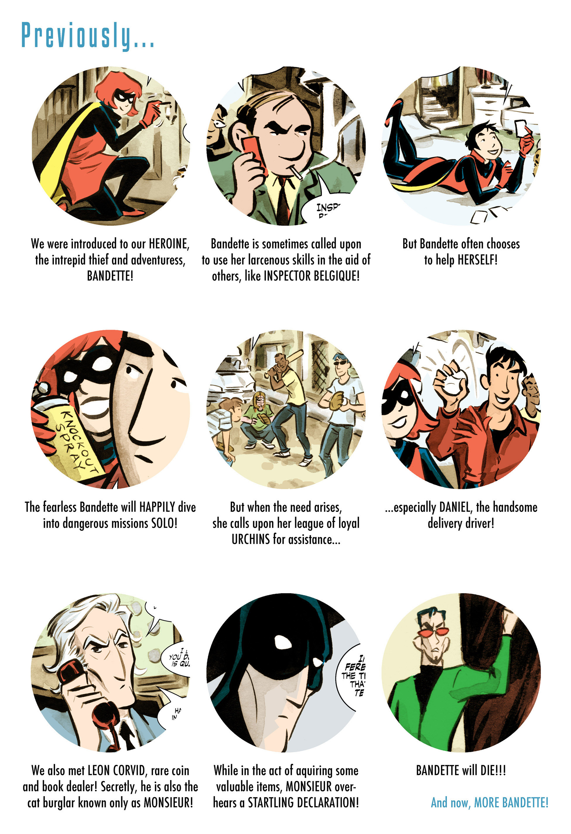 Read online Bandette (2012) comic -  Issue #3 - 3
