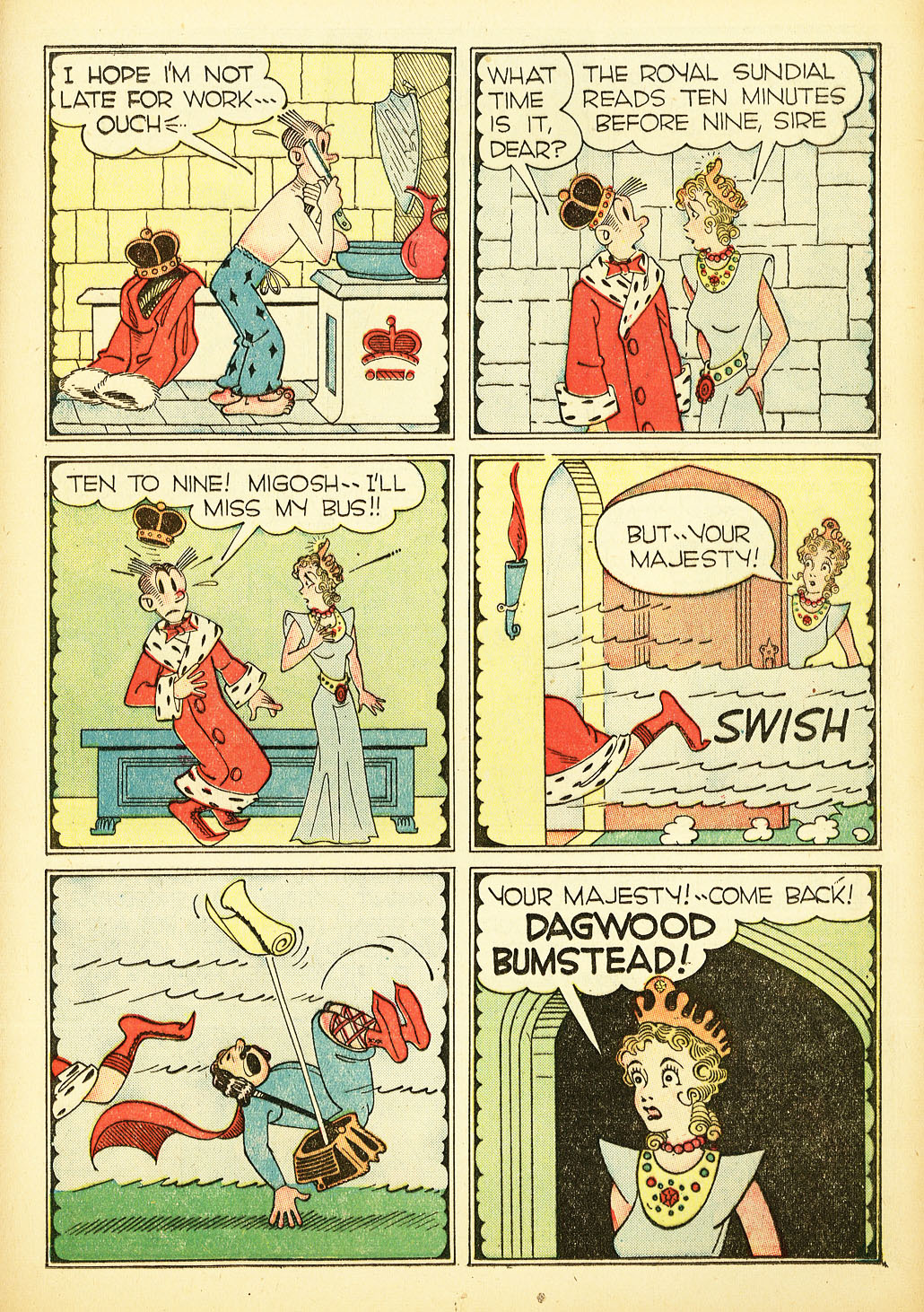 Read online Blondie Comics (1947) comic -  Issue #8 - 13