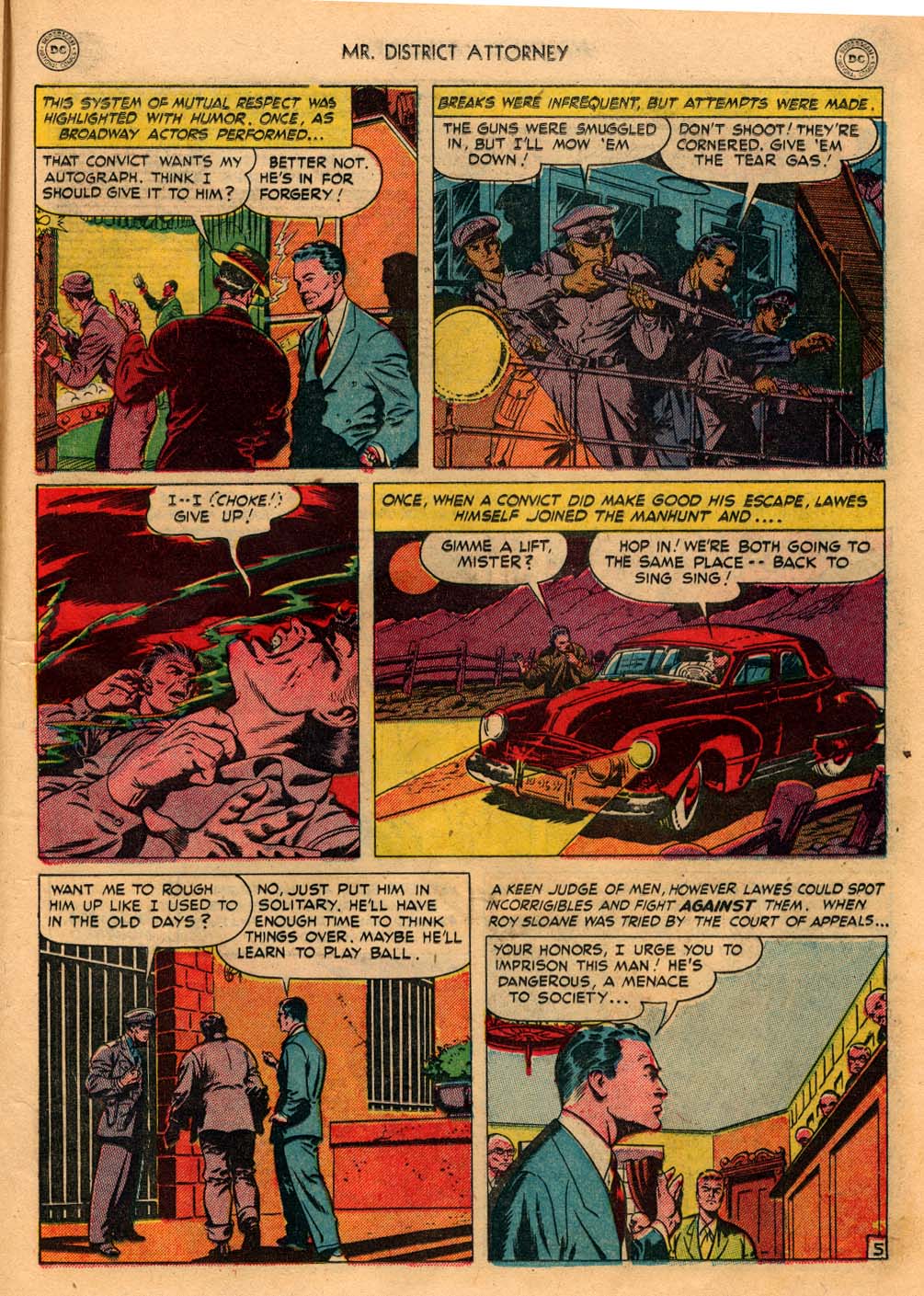 Read online Mr. District Attorney comic -  Issue #17 - 29