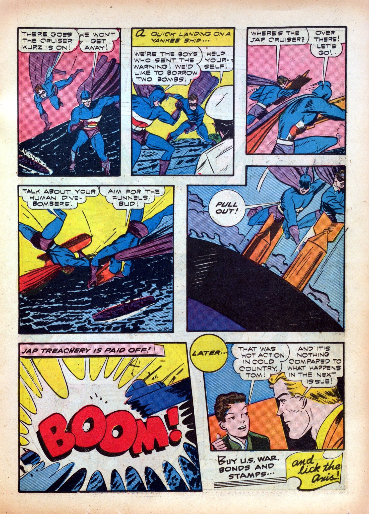Read online Exciting Comics comic -  Issue #24 - 31