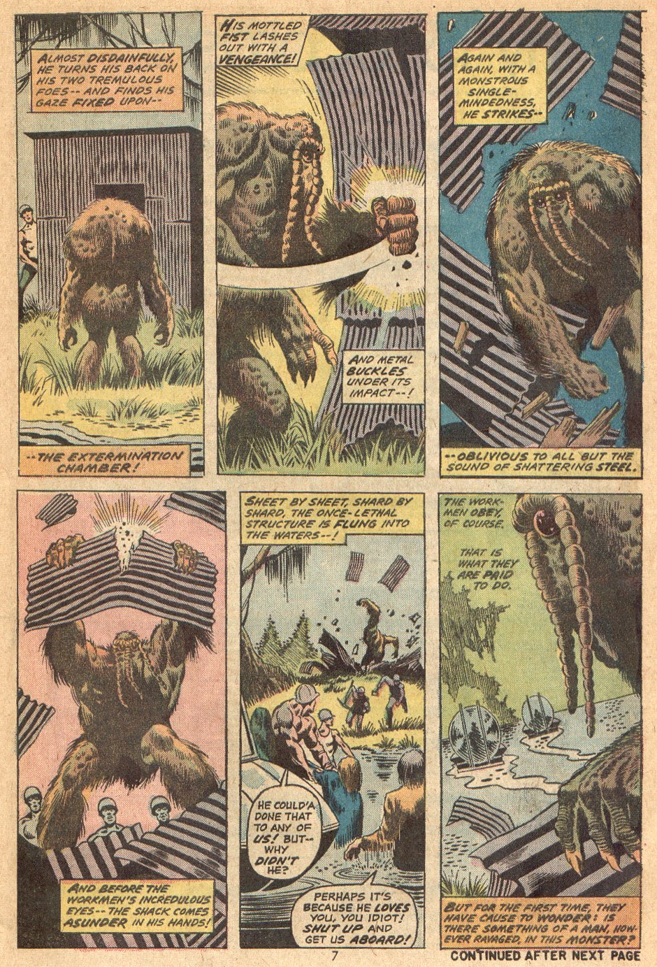 Read online Man-Thing (1974) comic -  Issue #3 - 6