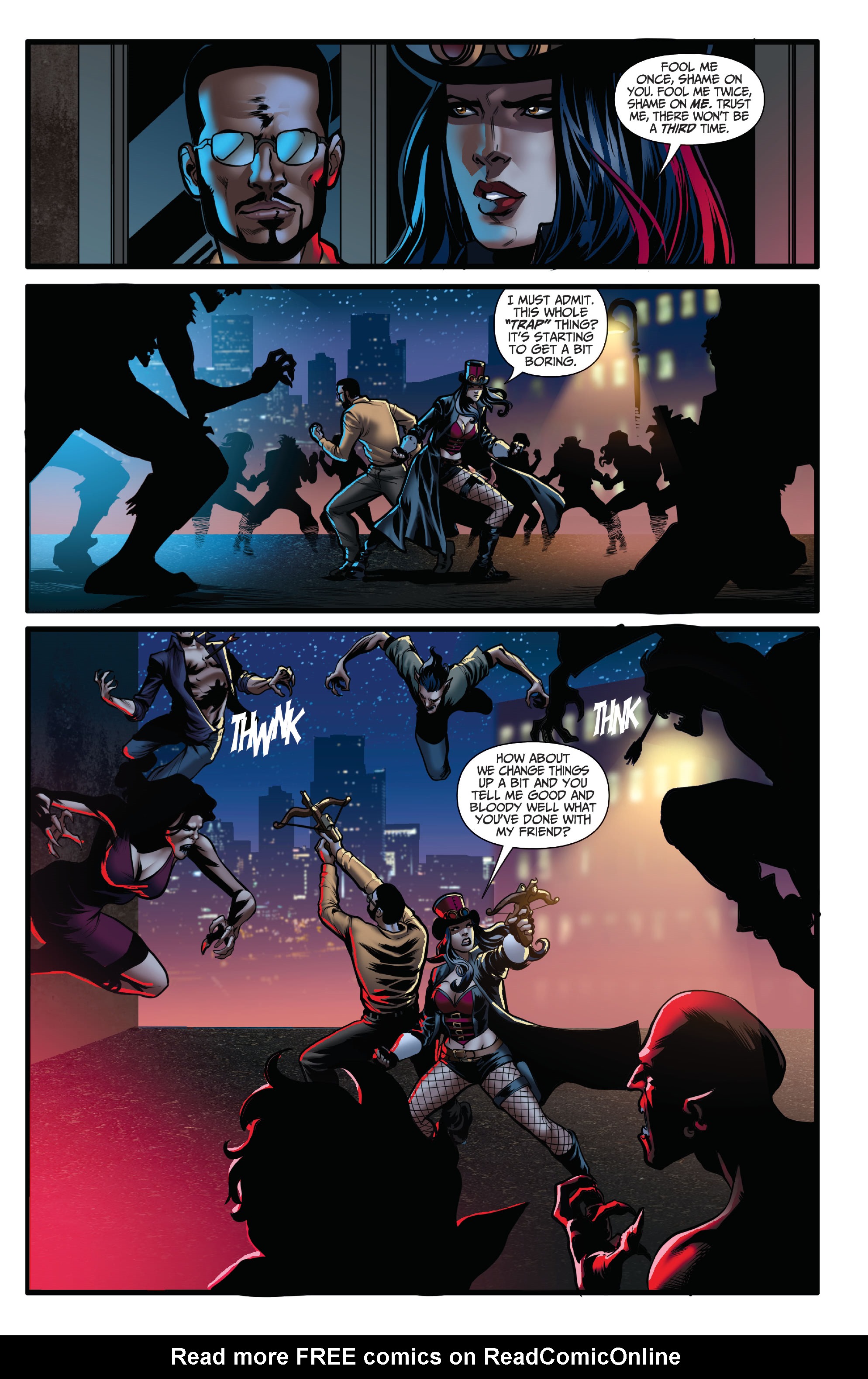 Read online Van Helsing vs The League of Monsters comic -  Issue #2 - 16