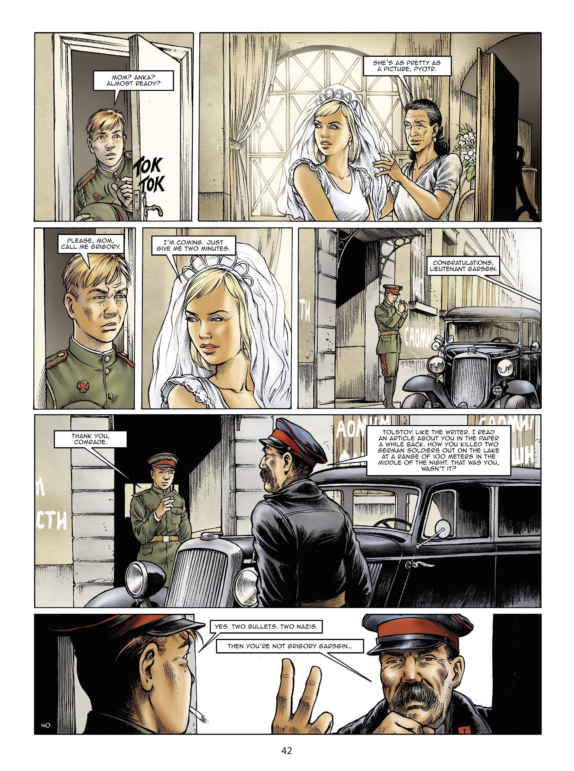 Read online The Lions of Leningrad comic -  Issue #2 - 42