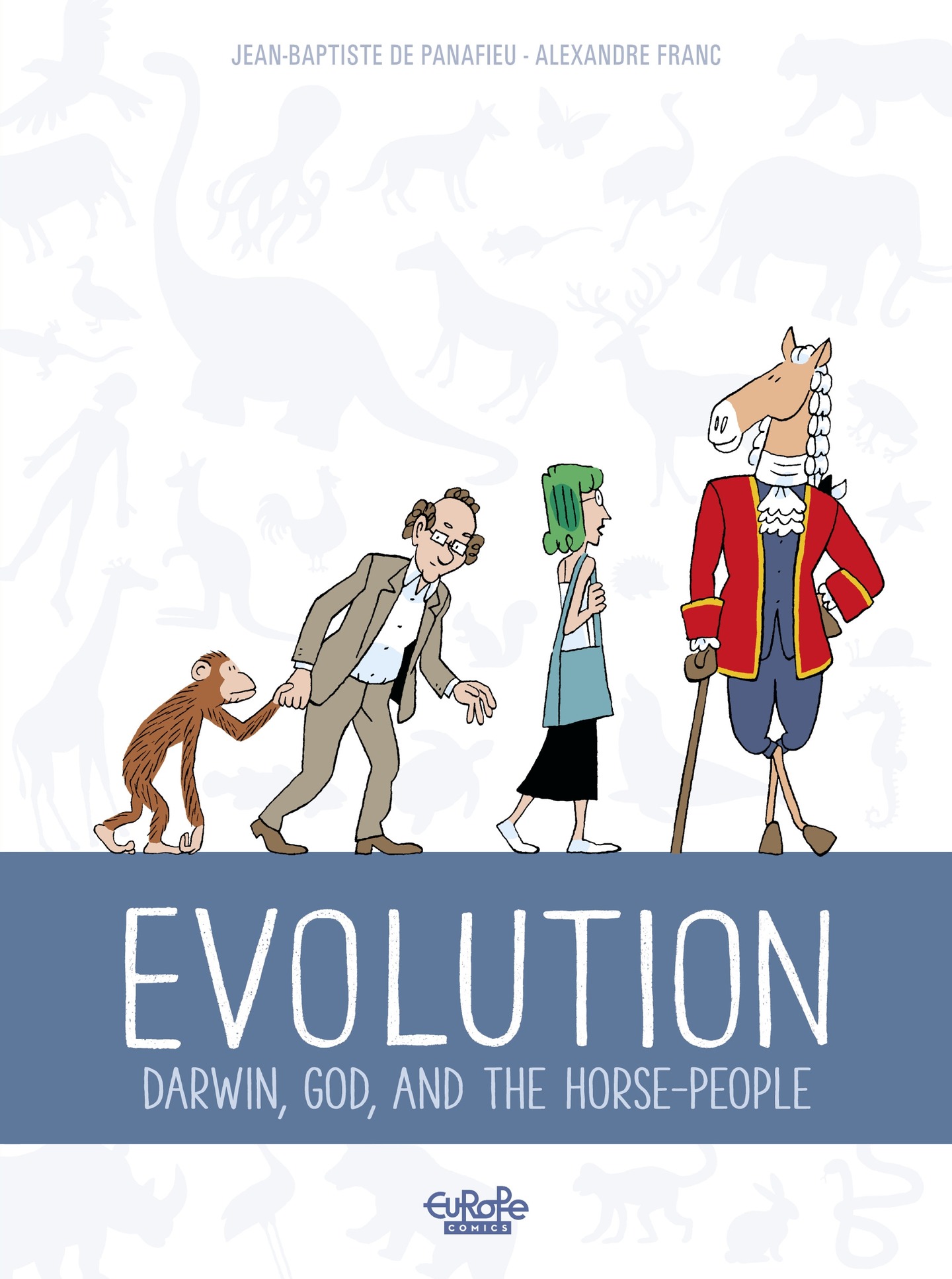 Read online Evolution, Darwin, God, and the Horse-People comic -  Issue # TPB - 1