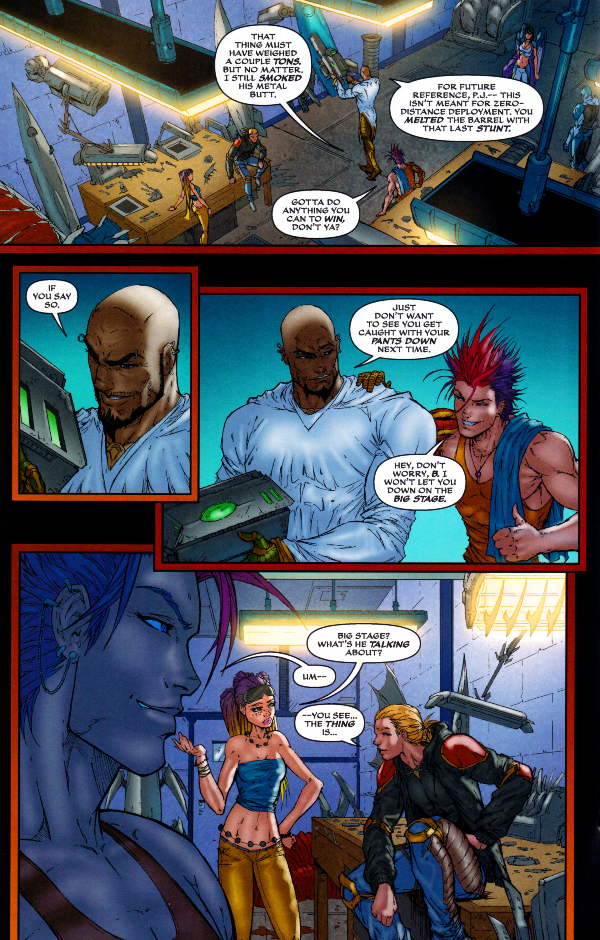 Read online Michael Turner's Soulfire (2013) comic -  Issue #1 - 17