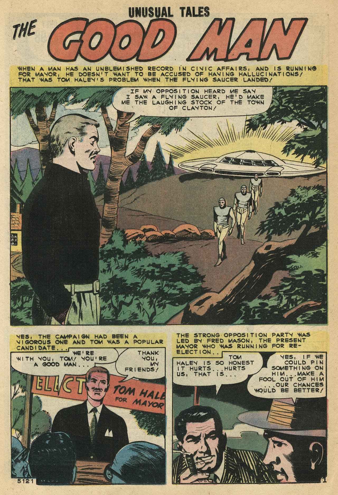 Read online Unusual Tales comic -  Issue #19 - 16