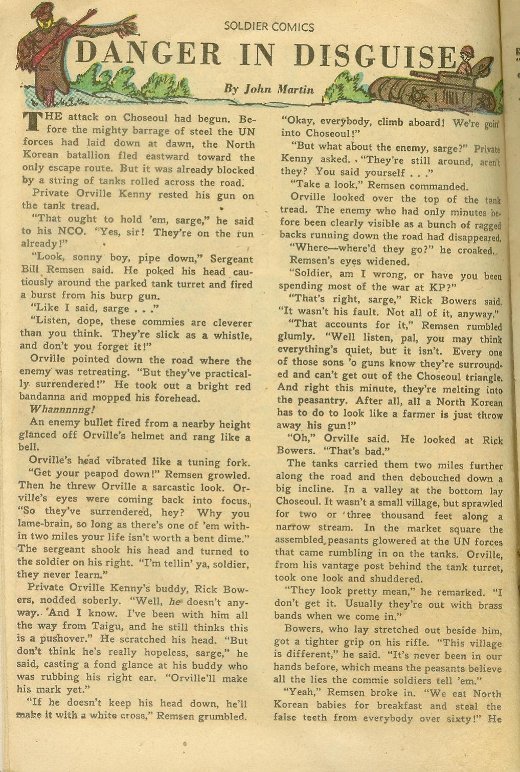 Read online Soldier Comics comic -  Issue #2 - 14