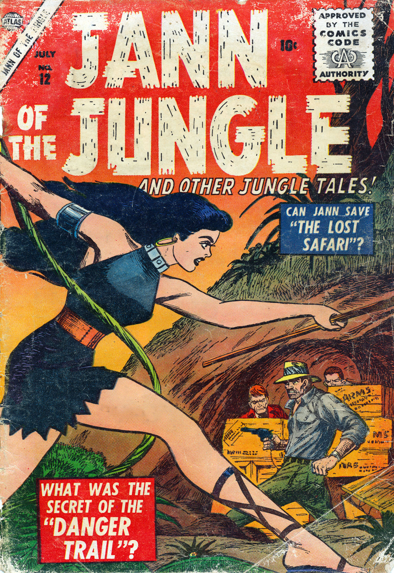 Read online Jann of the Jungle comic -  Issue #12 - 1