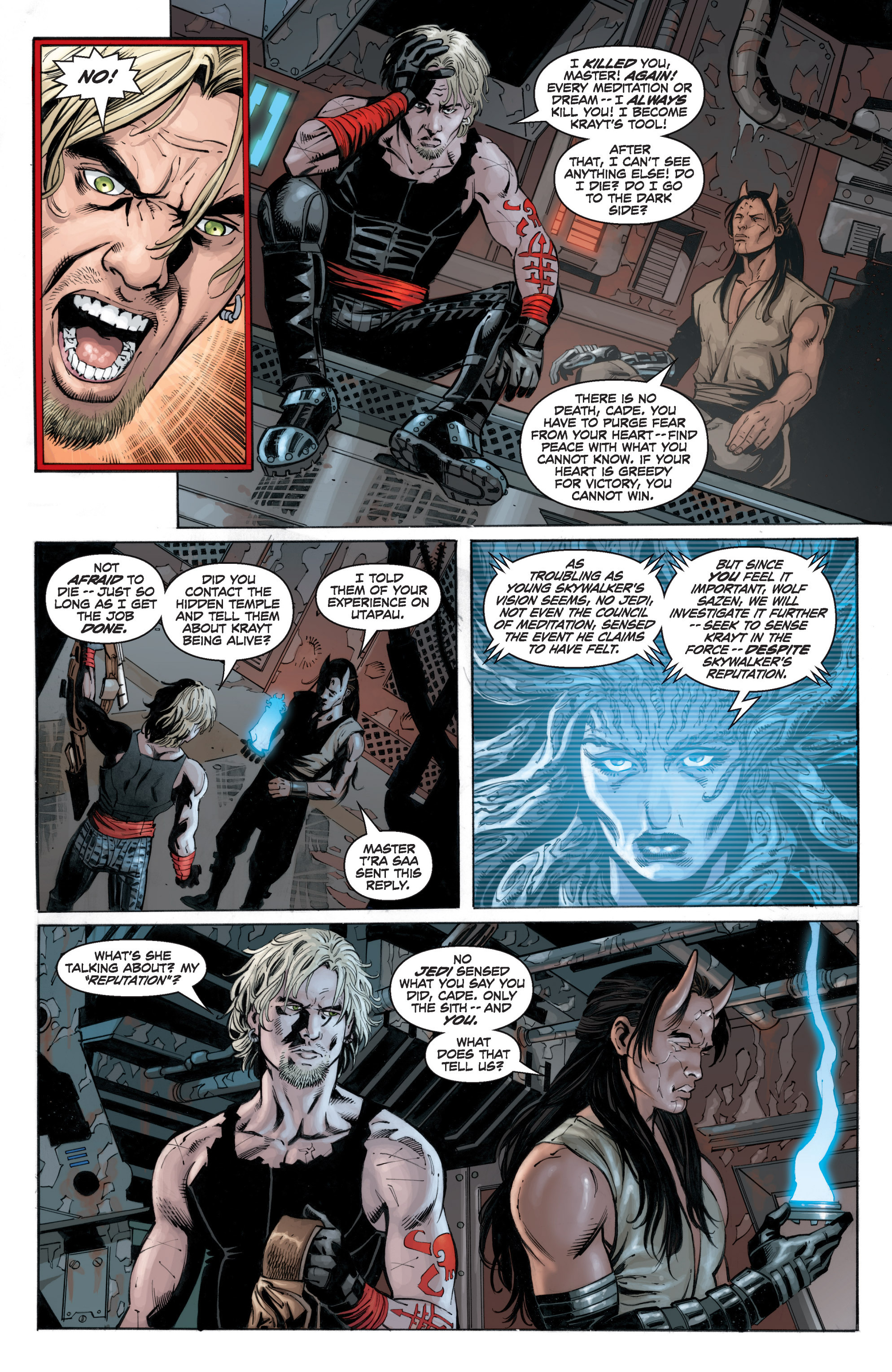 Read online Star Wars: Legacy War comic -  Issue #1 - 7