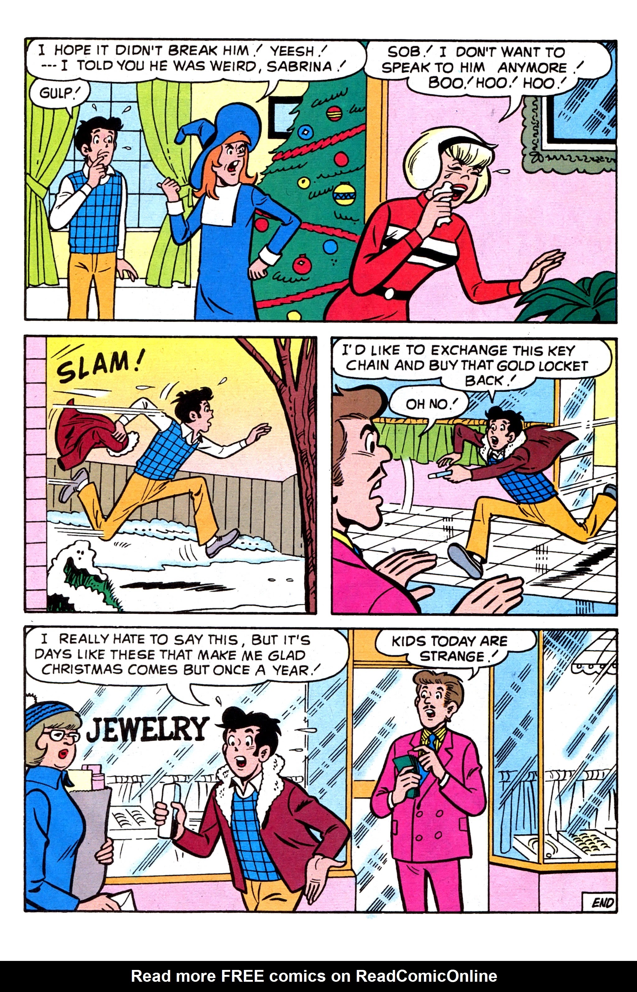 Read online Sabrina's Holiday Spectacular comic -  Issue #3 - 29