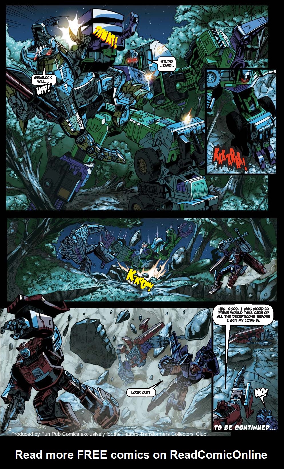 Read online Transformers: Collectors' Club comic -  Issue #15 - 16
