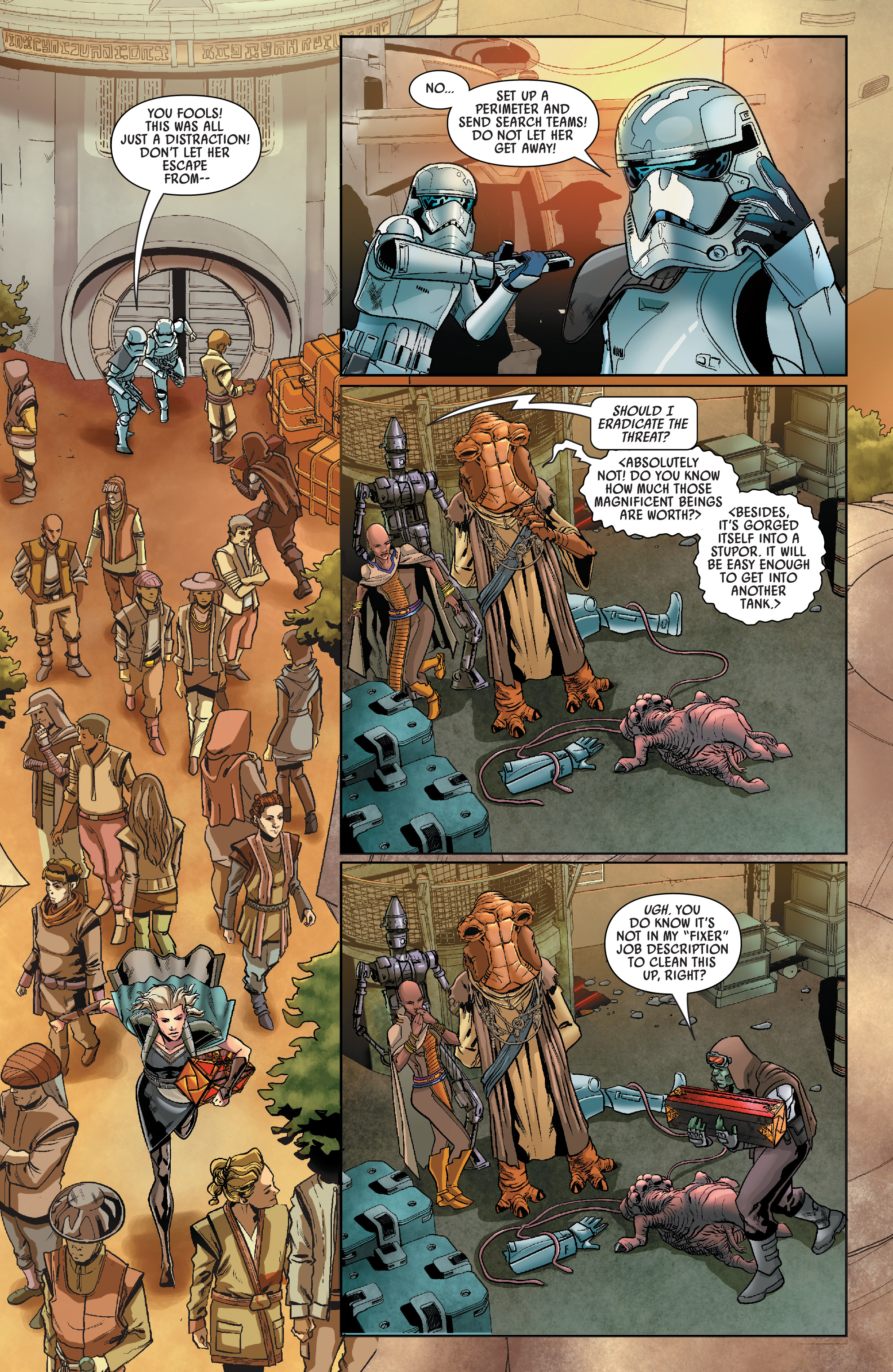 Read online Star Wars: Galaxy's Edge comic -  Issue #5 - 17