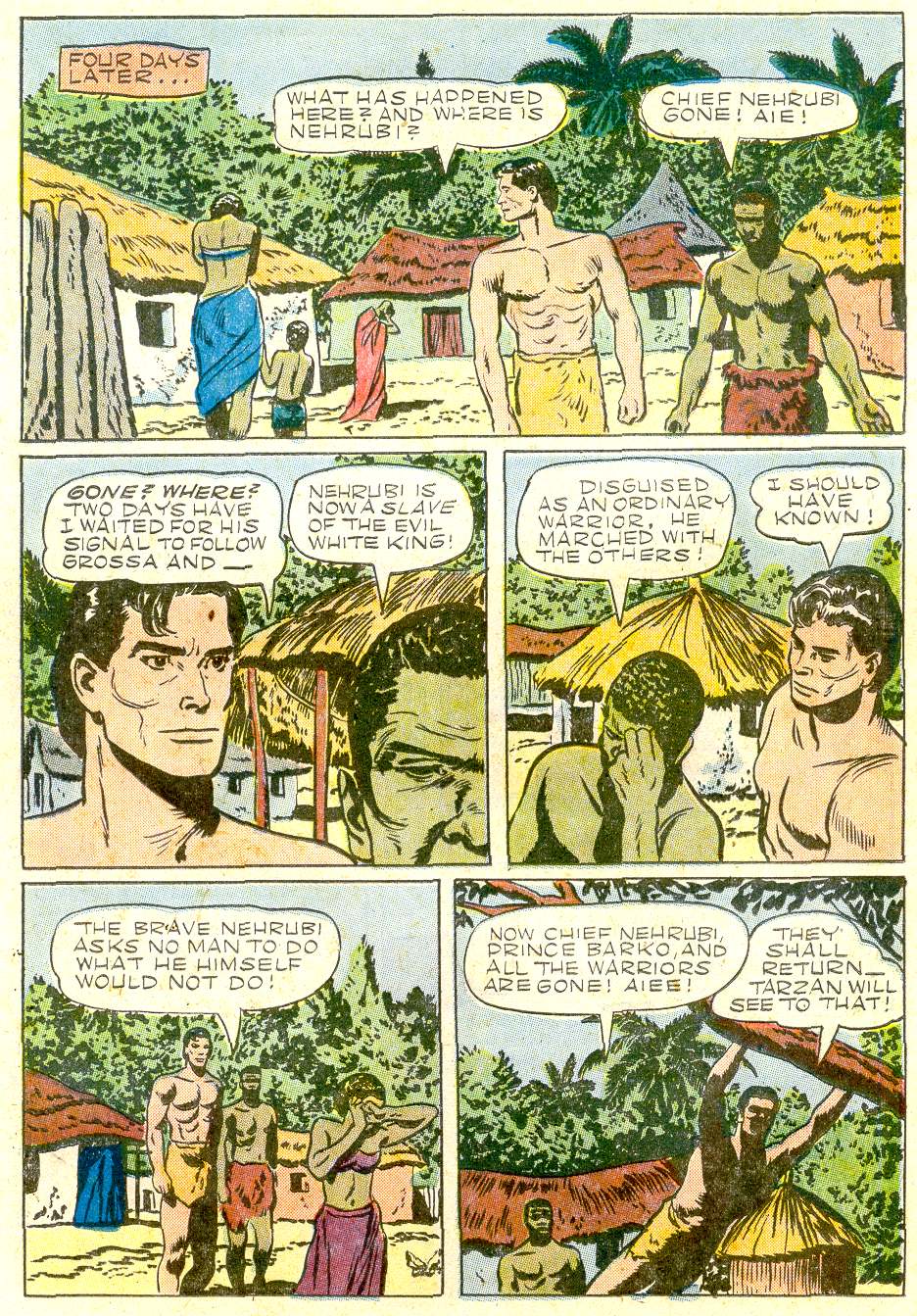 Read online Tarzan (1948) comic -  Issue #43 - 10