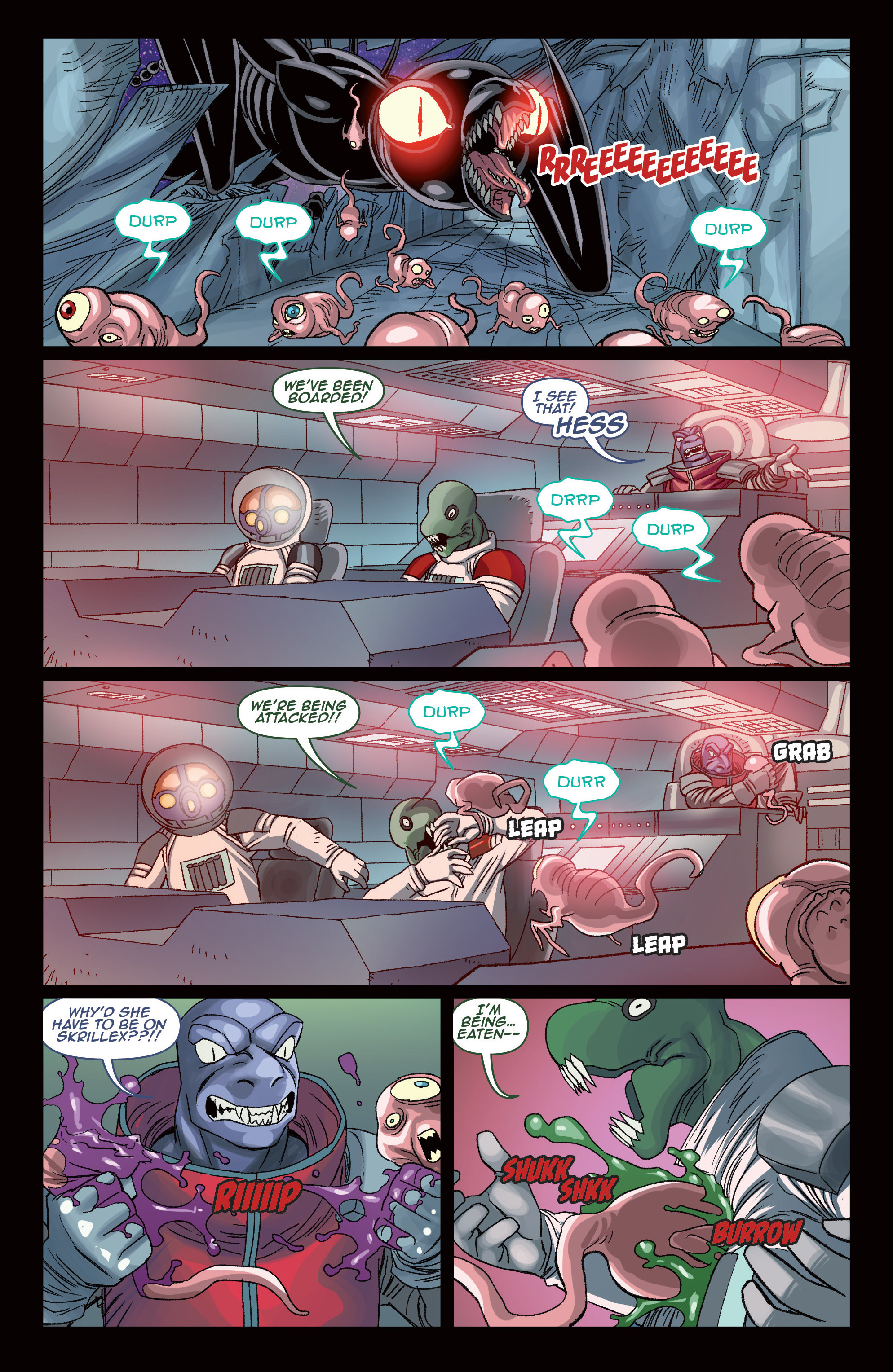 Read online Amalgama: Space Zombie comic -  Issue #3 - 21