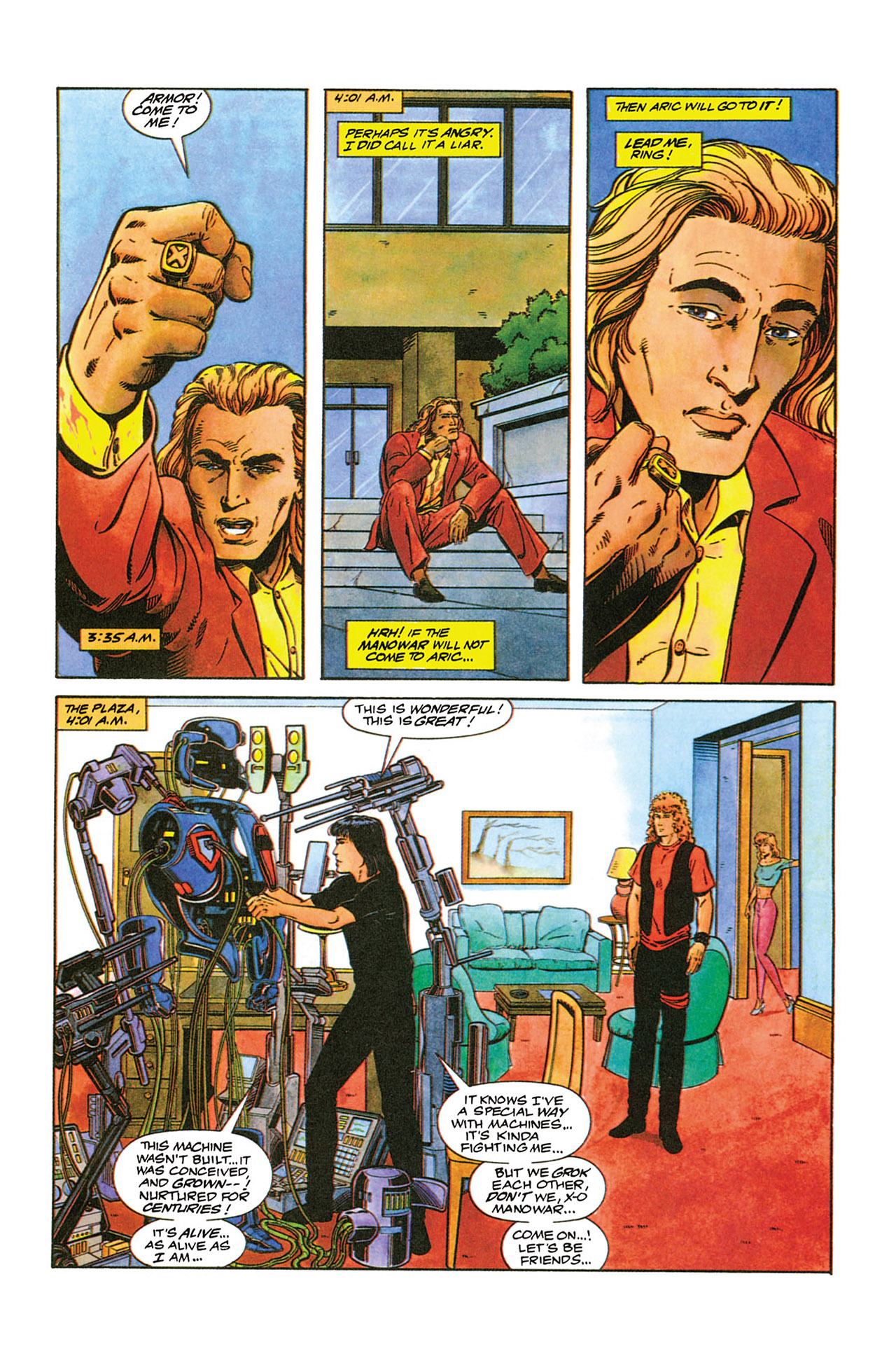 Read online X-O Manowar (1992) comic -  Issue #5 - 18