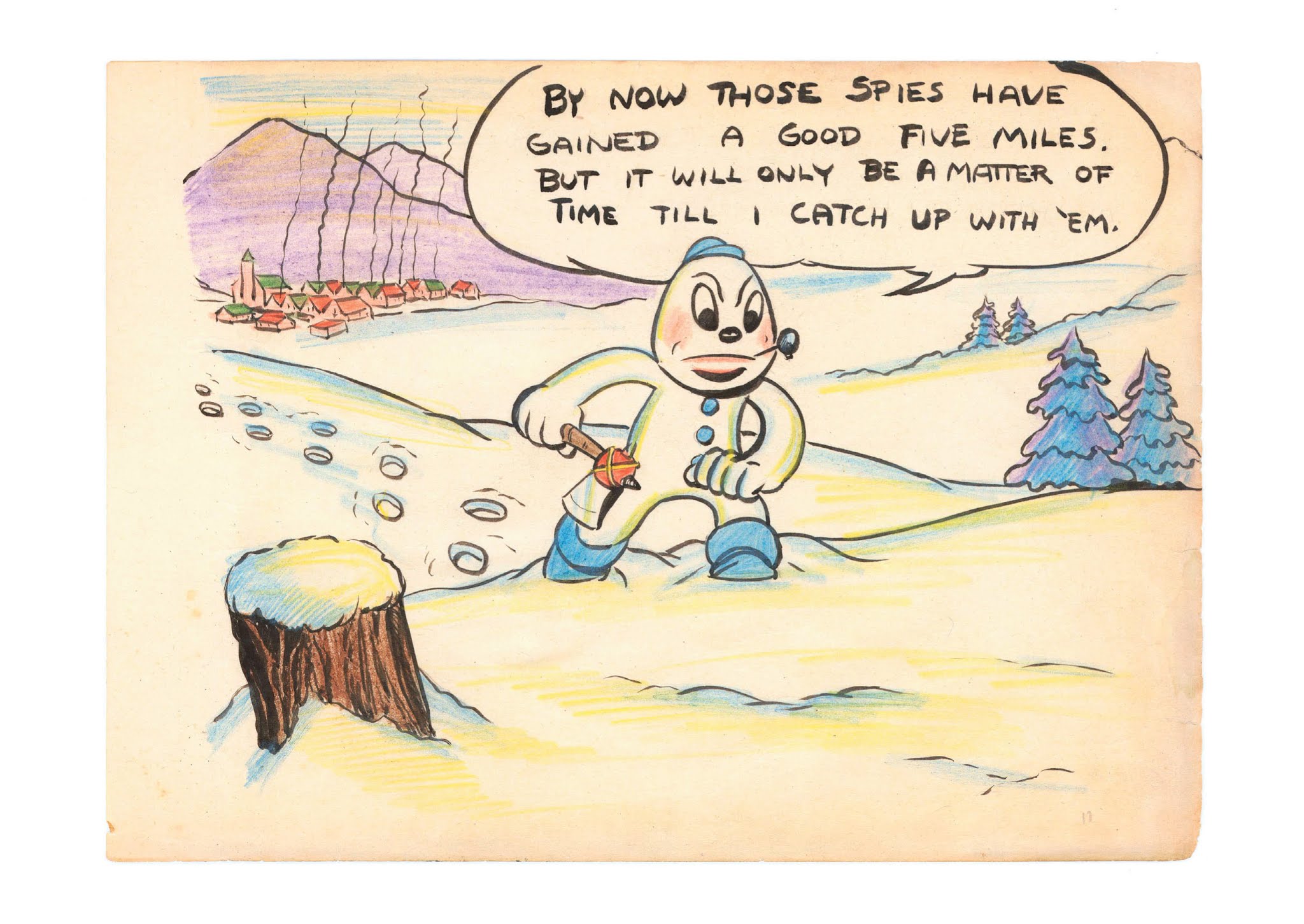 Read online Frank Frazetta's The Adventures of the Snow Man comic -  Issue # TPB - 20