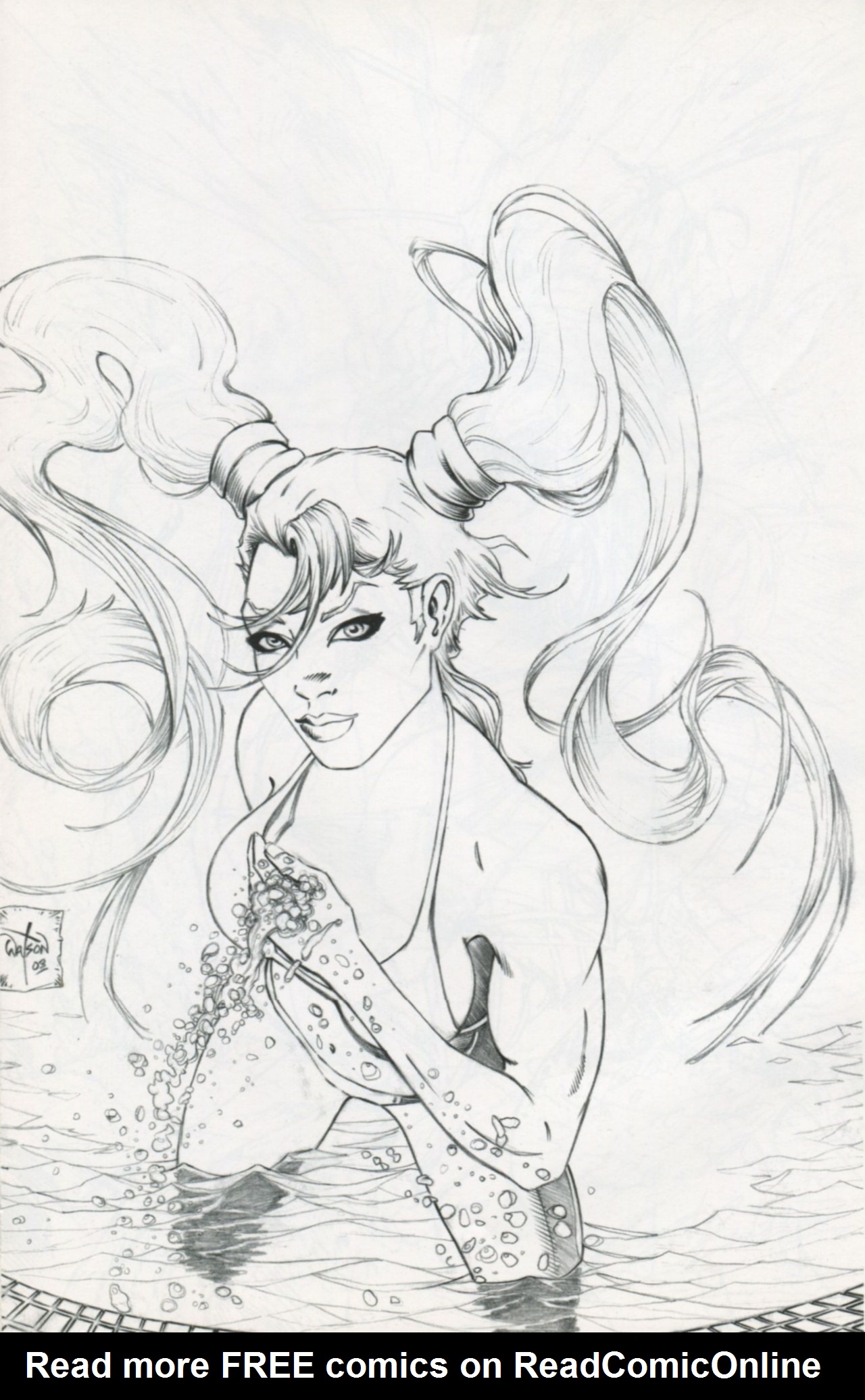 Read online Latex Alice - Bikini Bash Swimsuit Special comic -  Issue # Full - 10