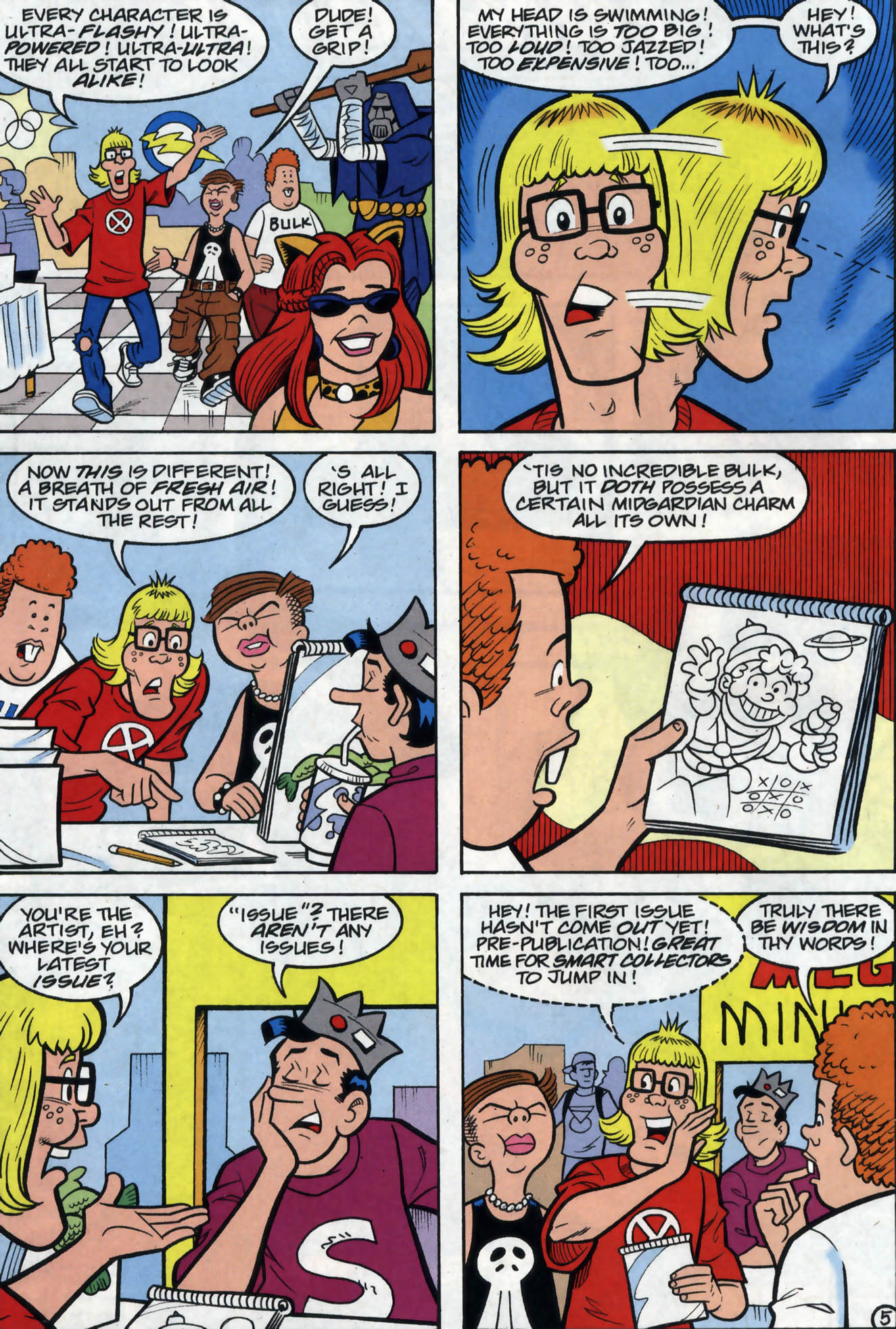 Read online Archie's Pal Jughead Comics comic -  Issue #166 - 6