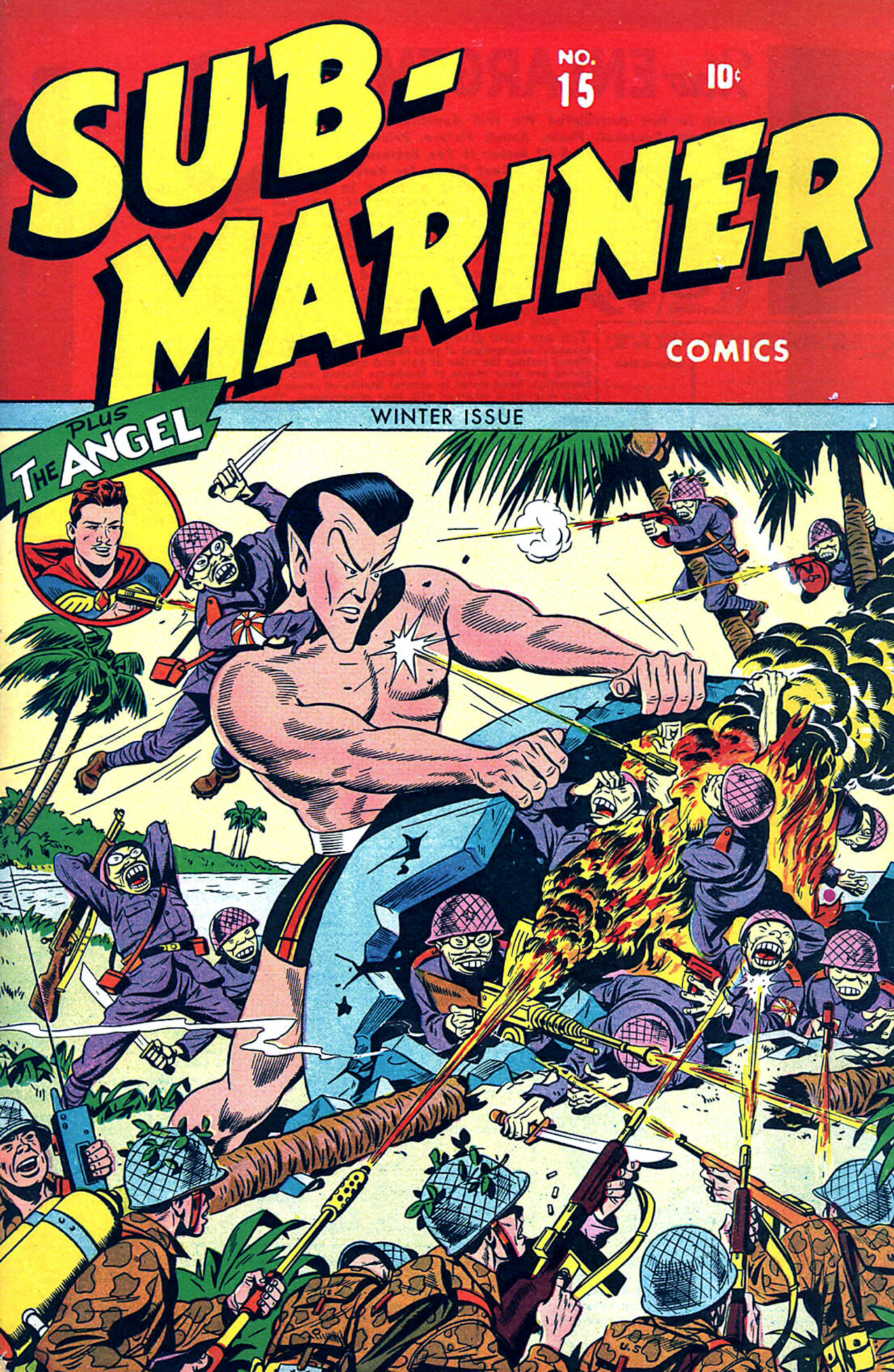 Read online Sub-Mariner Comics comic -  Issue #15 - 1